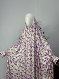 Prayer jilbab made of bamboo viscose