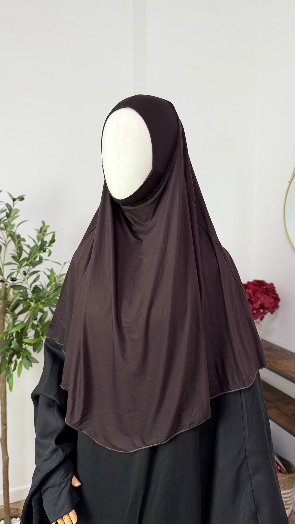 Khimar made of cotton jersey