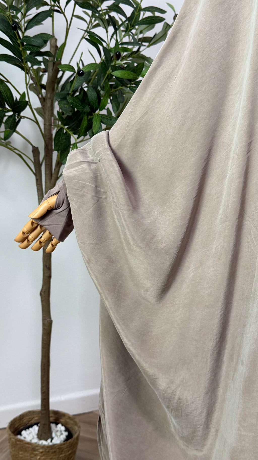 2-teiliger Jilbab aus Cupro