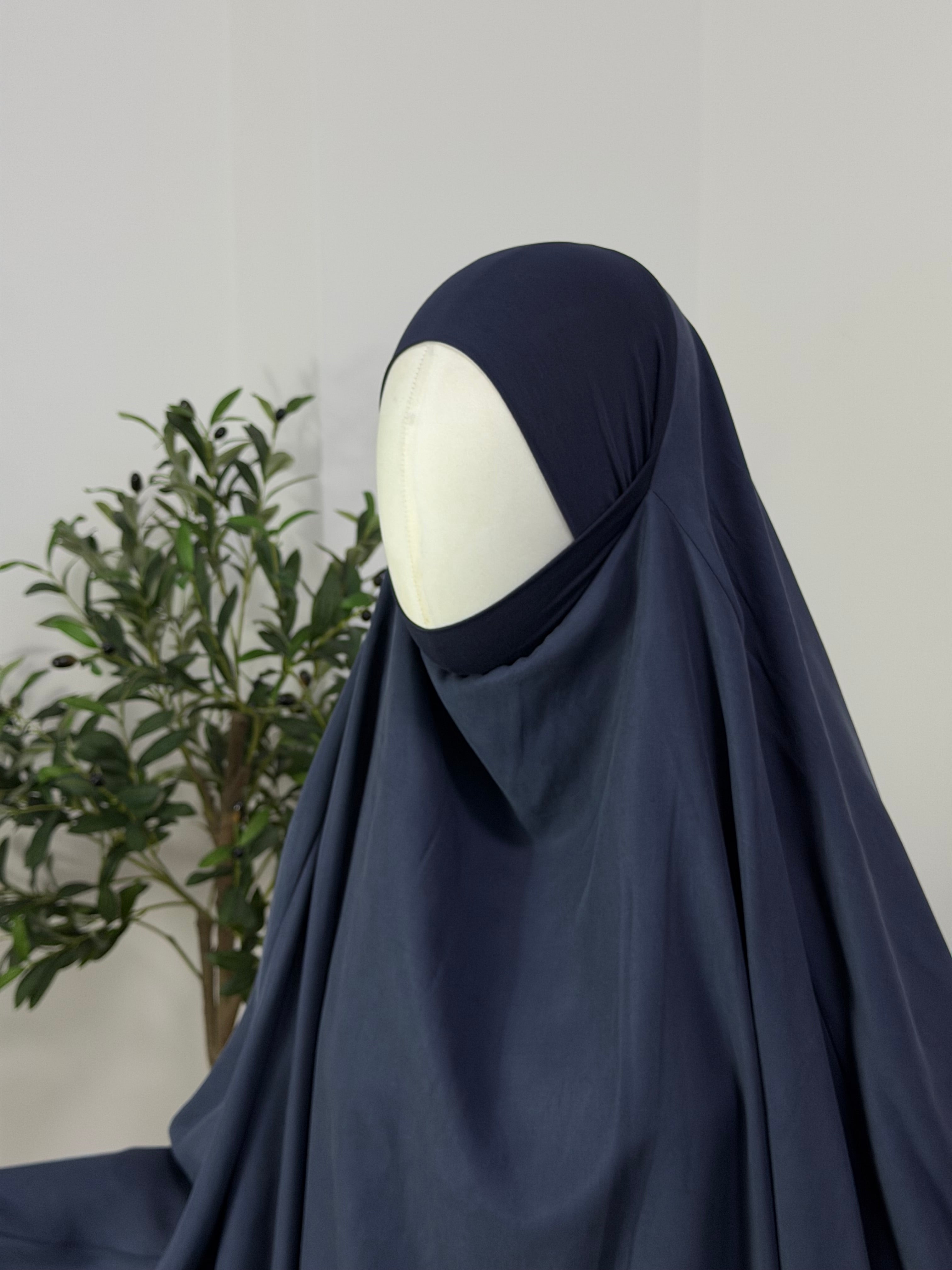 Jilbab aus Cupro-Tencel