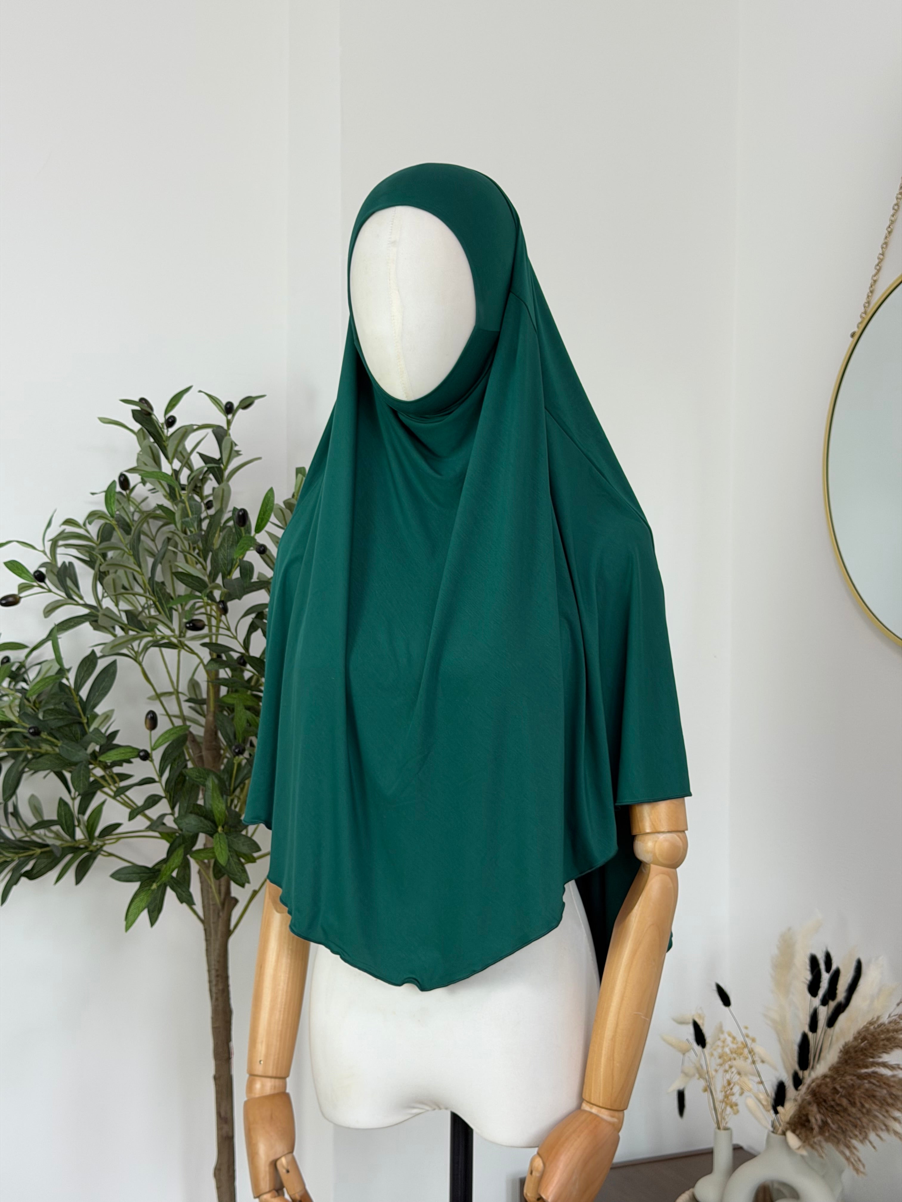 Khimar aus Baumwolljersey