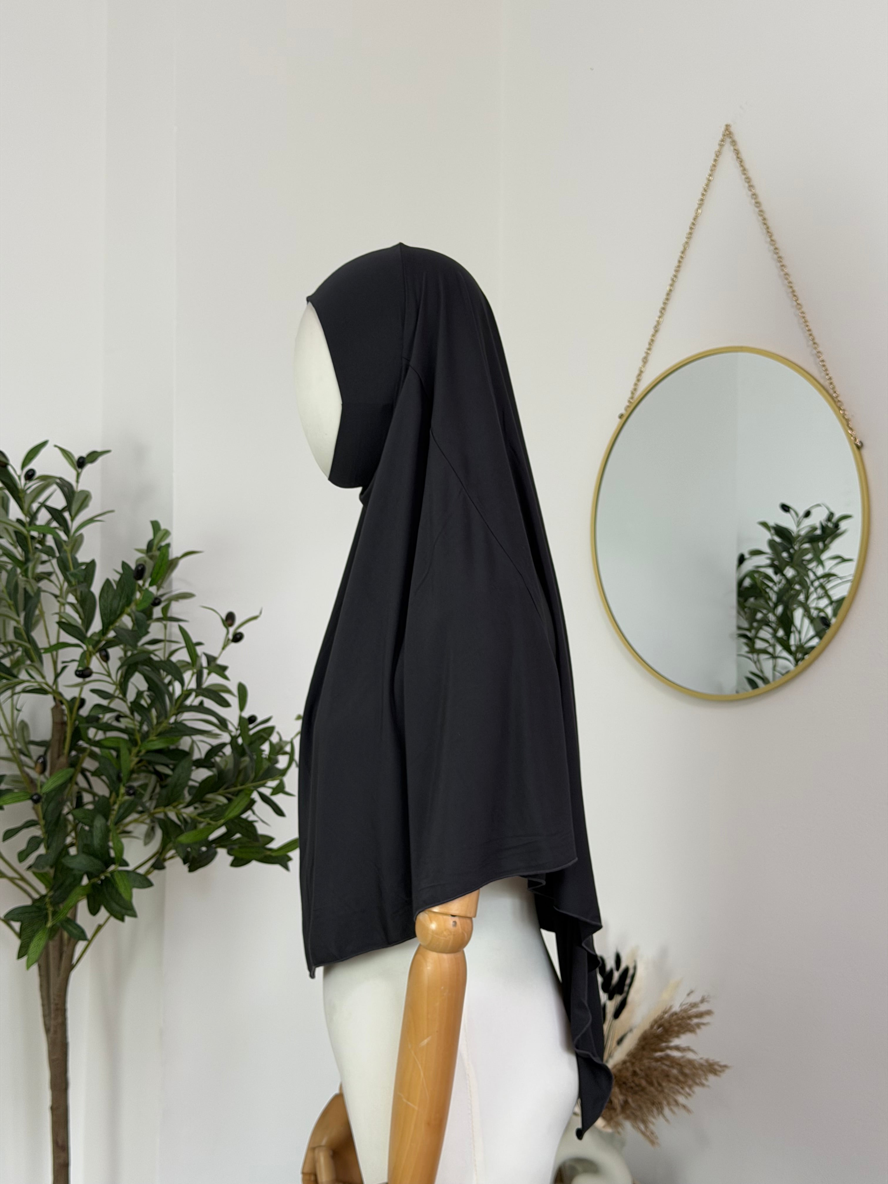Khimar aus Baumwolljersey