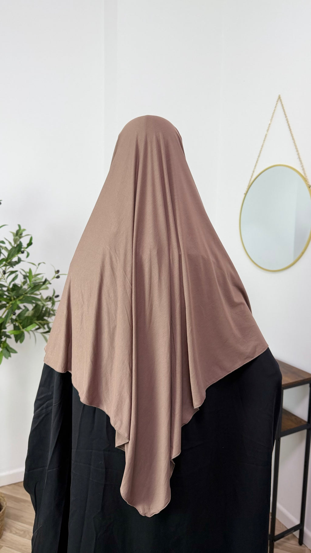 Khimar made of cotton jersey