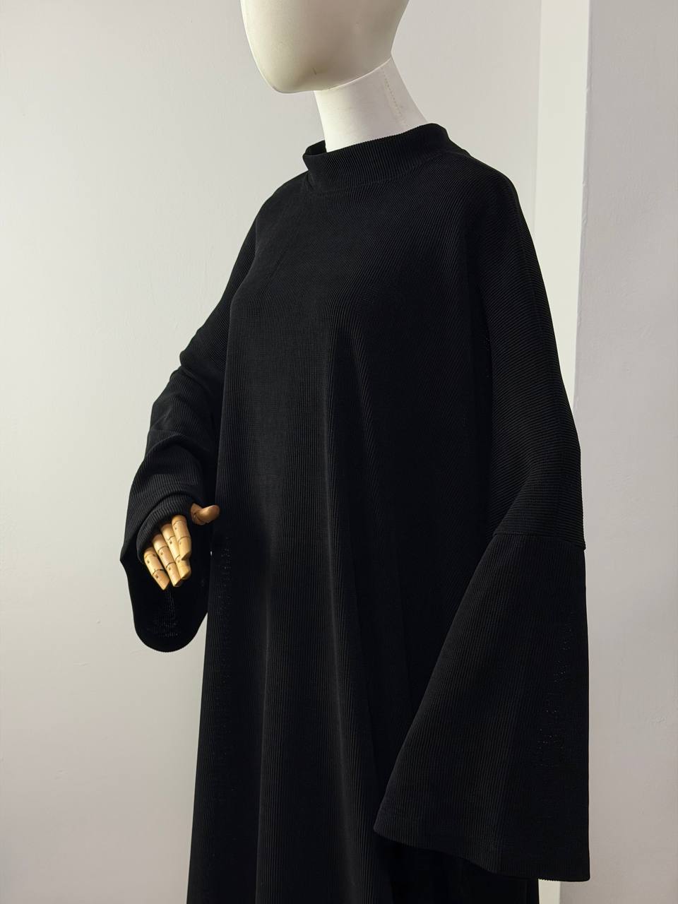 Cord Abaya mit Armstulpen