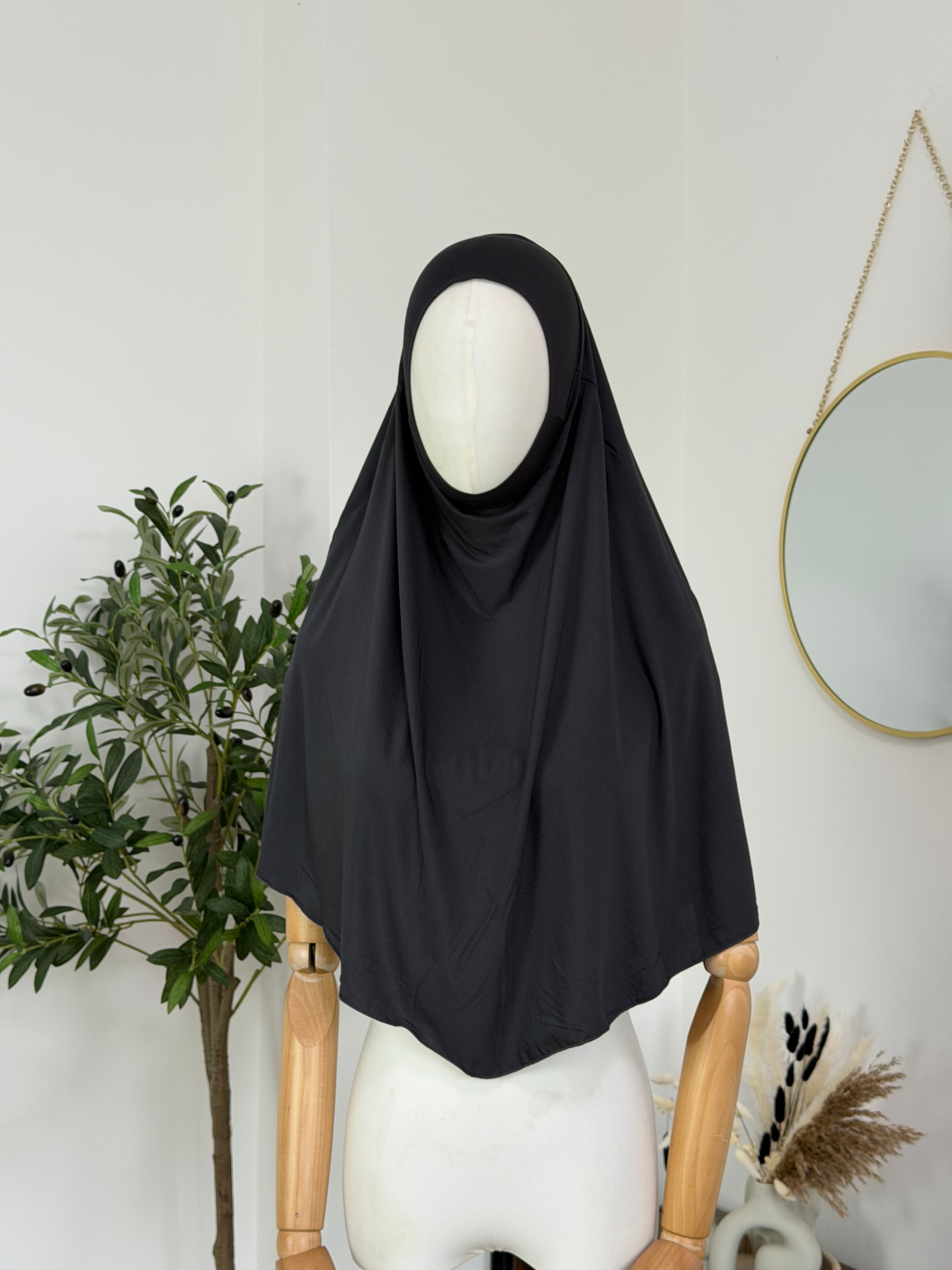 Khimar aus Baumwolljersey