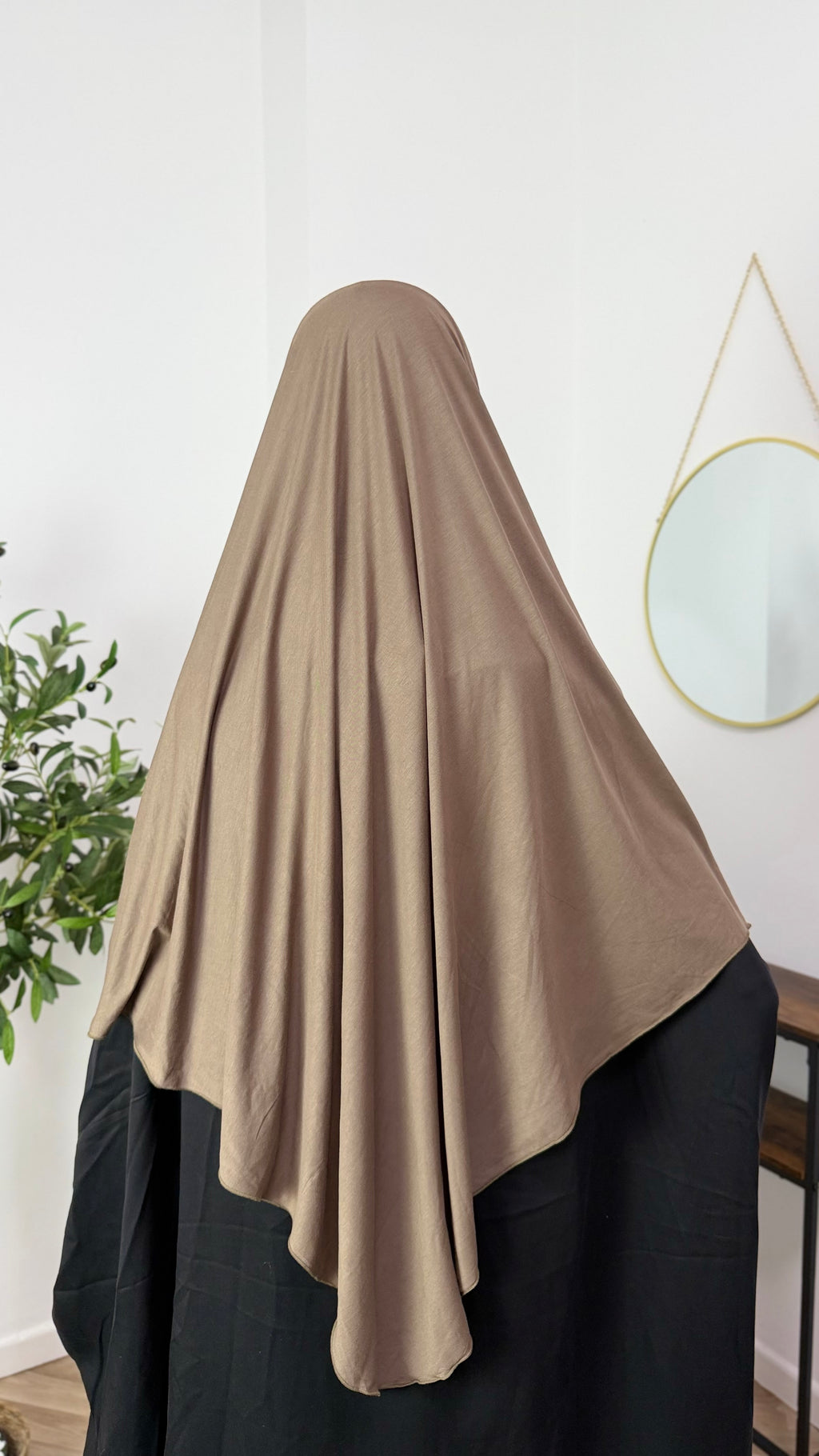 Khimar made of cotton jersey