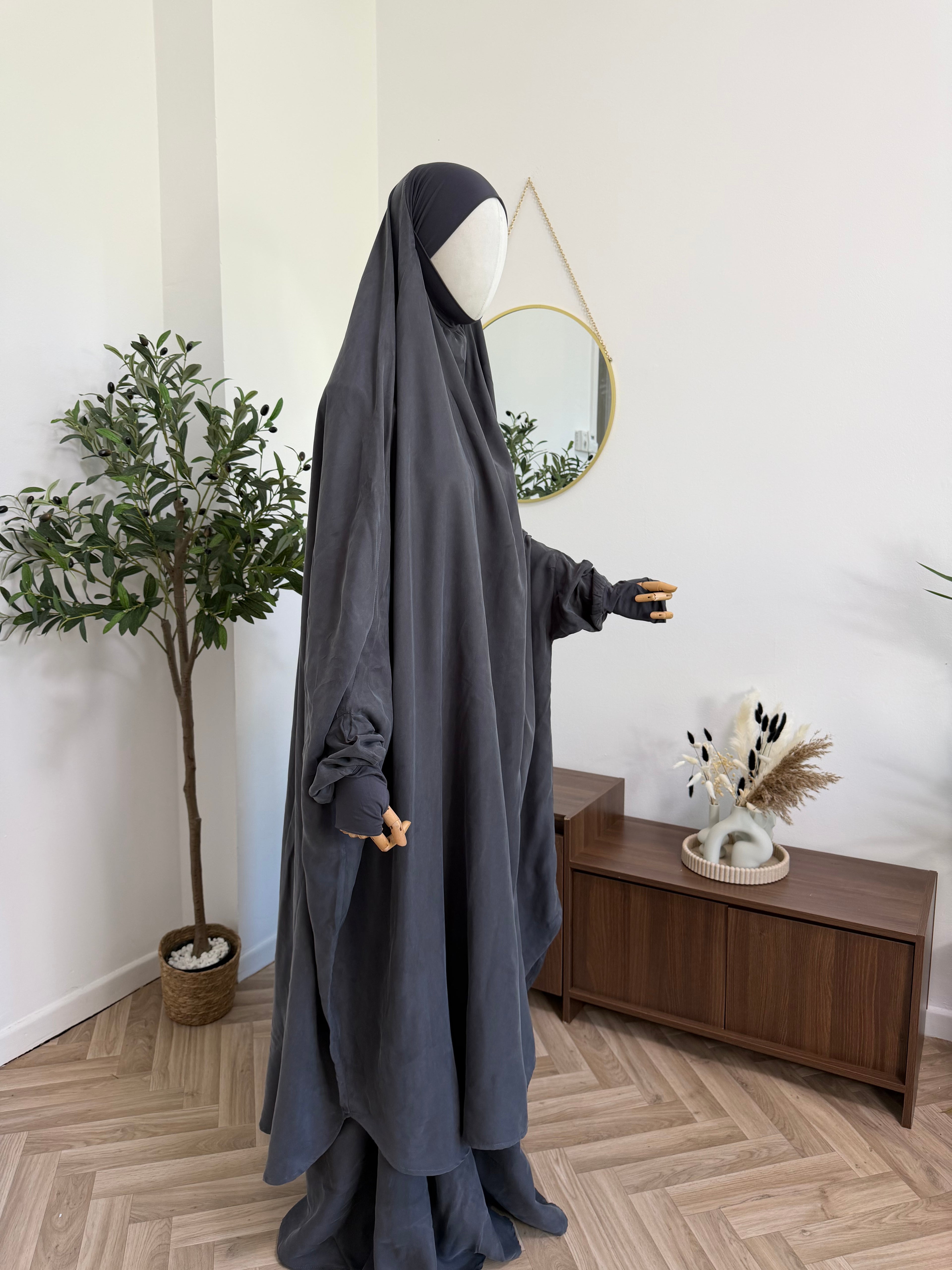 2-teiliger Jilbab aus Cupro