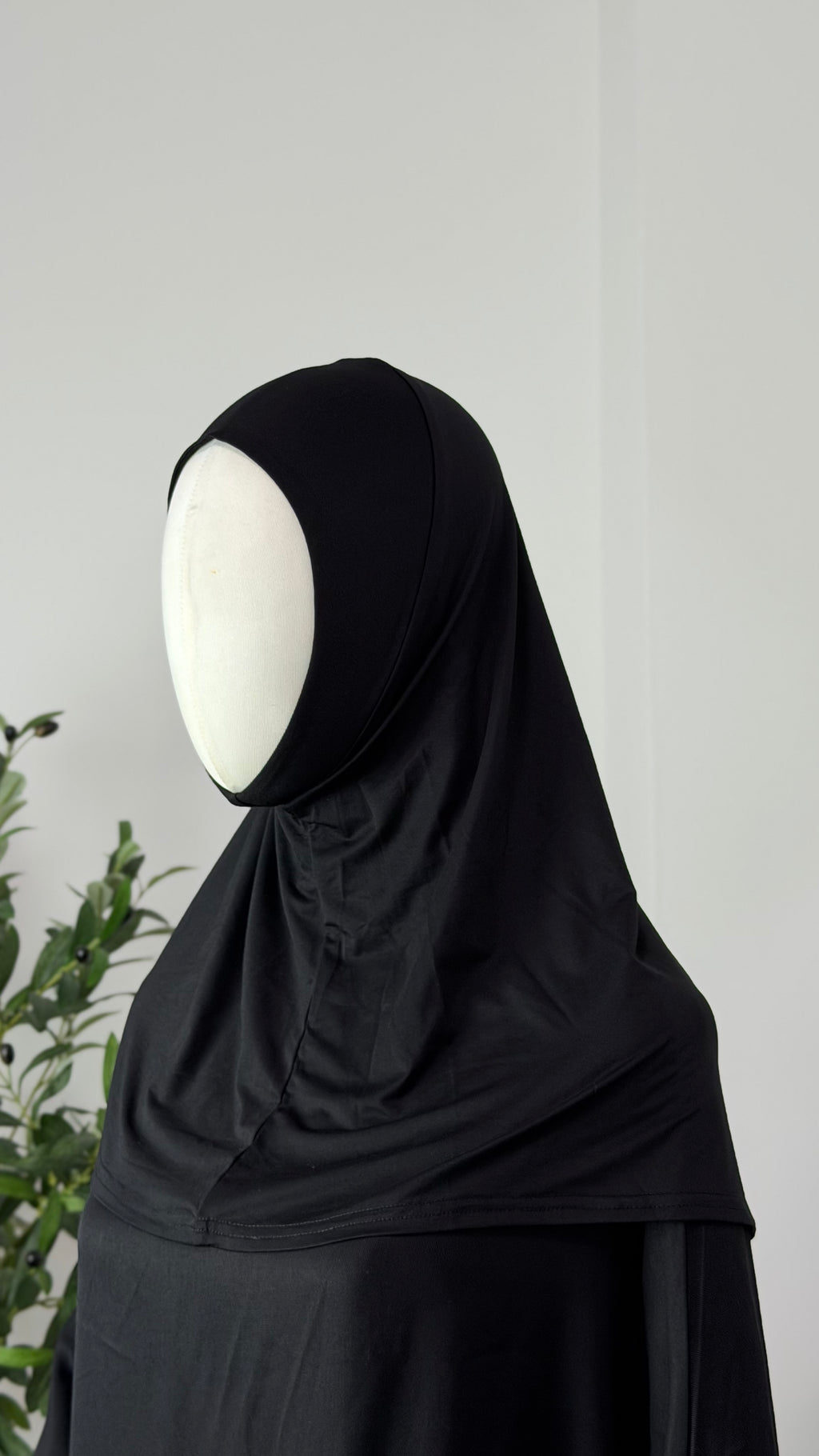 Schlauch-Unterhijab mit Hals- und Kinnbedeckung