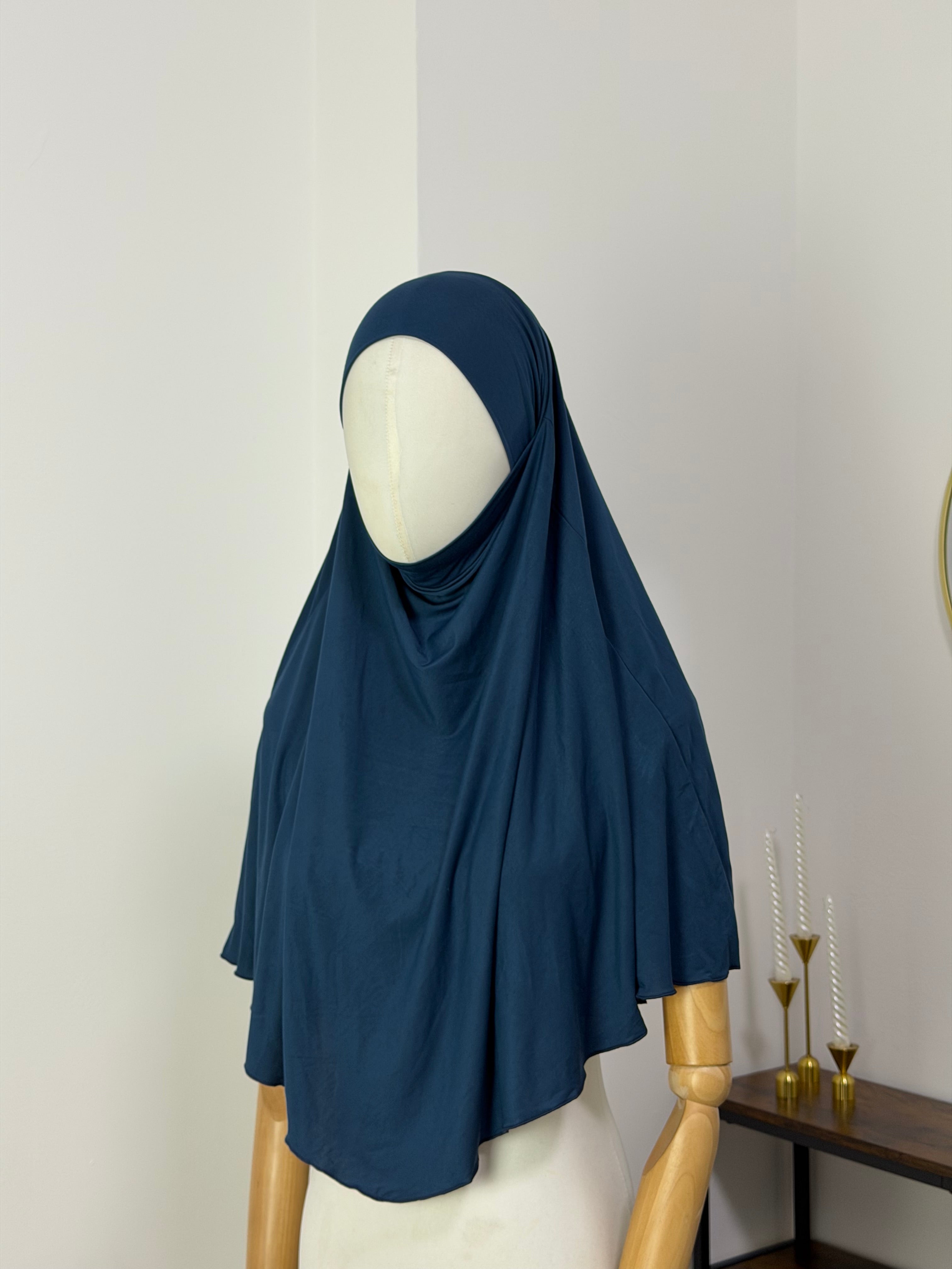 Khimar aus Baumwolljersey