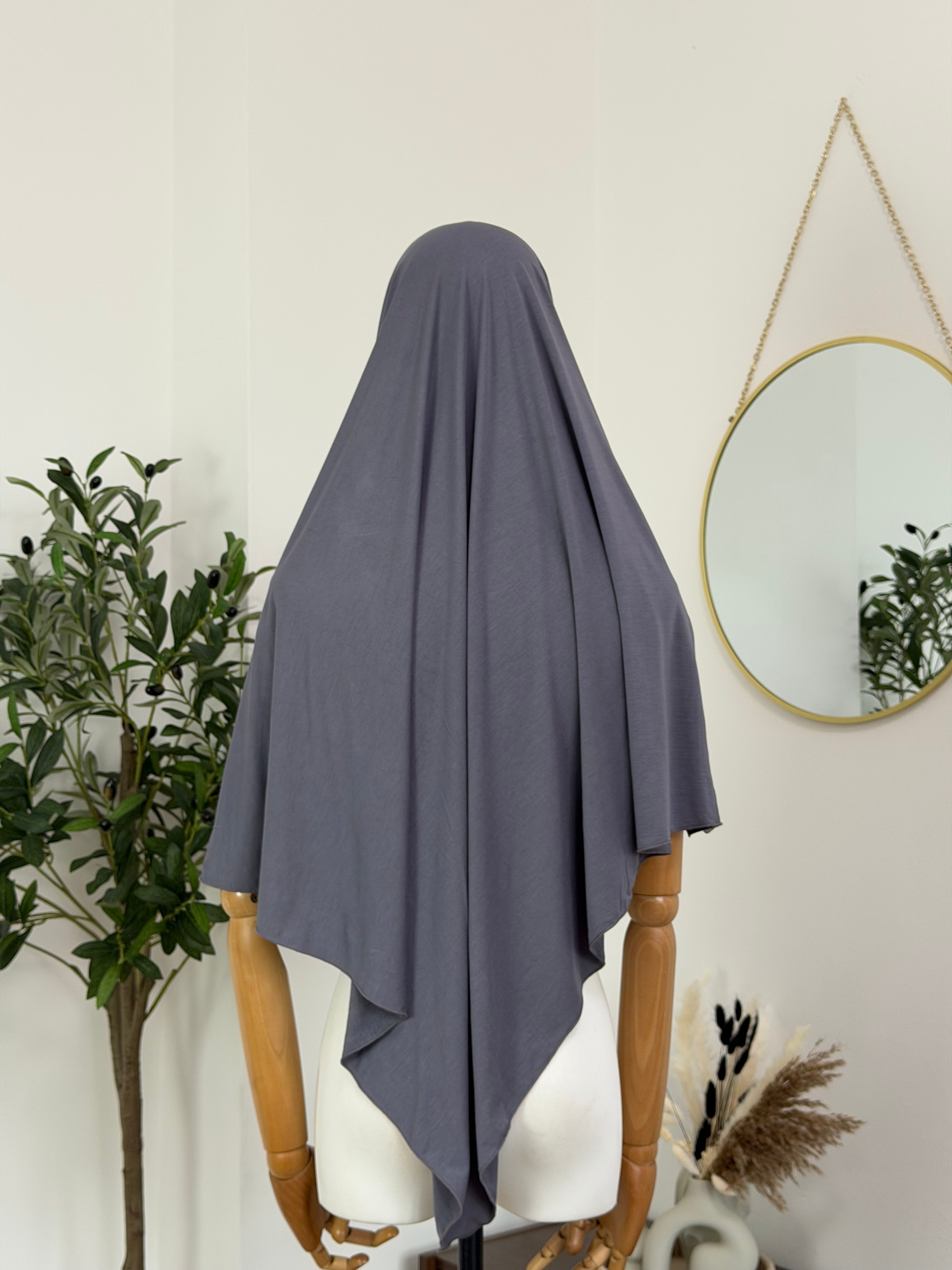 Khimar aus Baumwolljersey