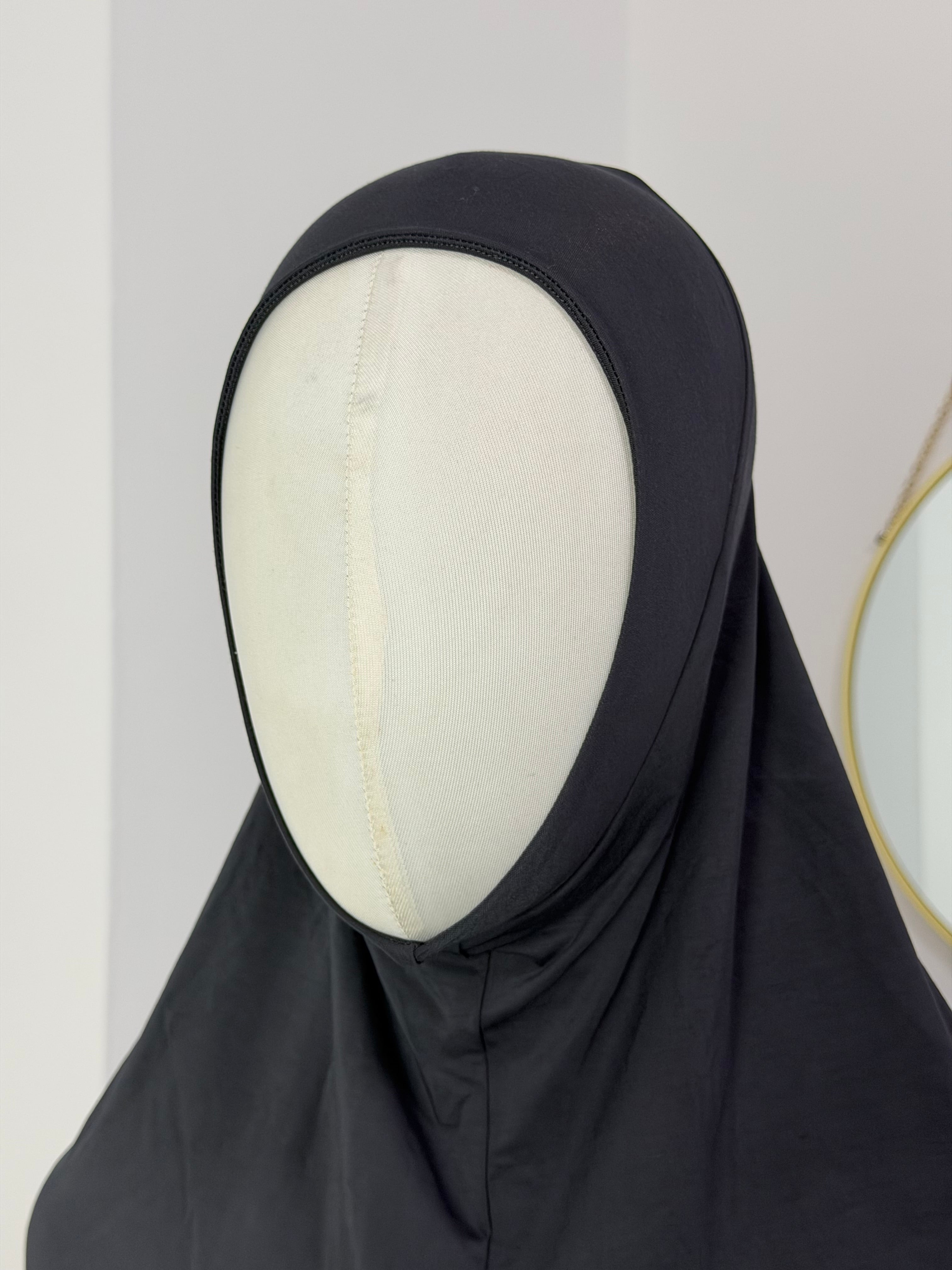Schlauch-Unterhijab mit Hals- und Kinnbedeckung
