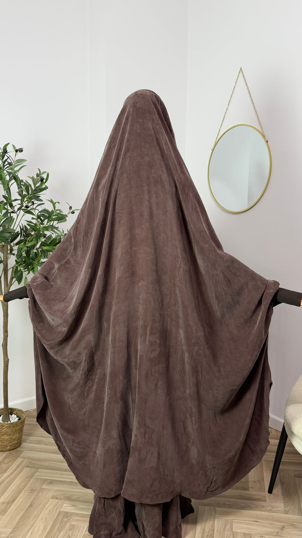 2-teiliger Jilbab aus Cupro
