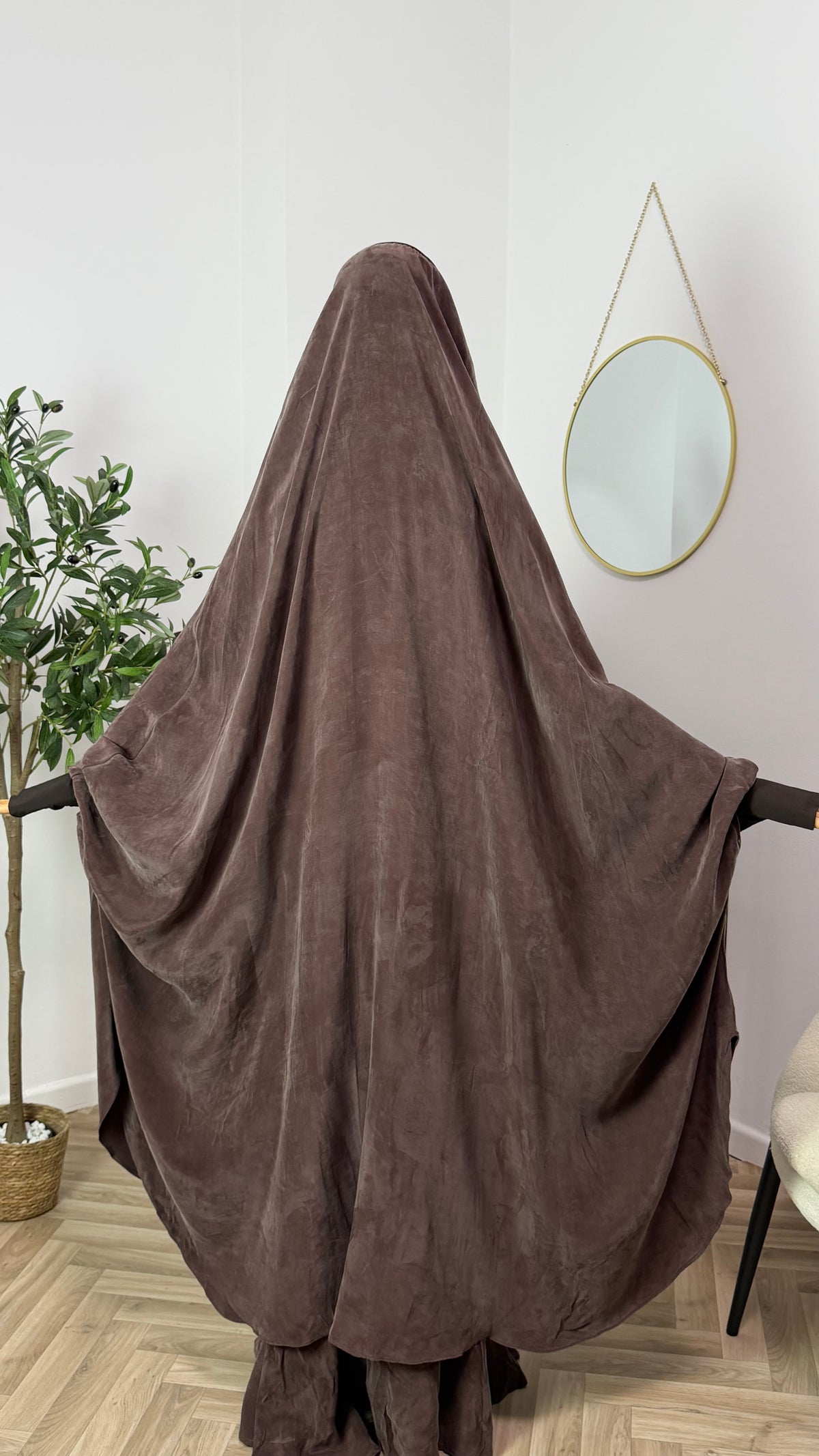 2-teiliger Jilbab aus Cupro