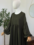 Abaya mit Ballonärmeln