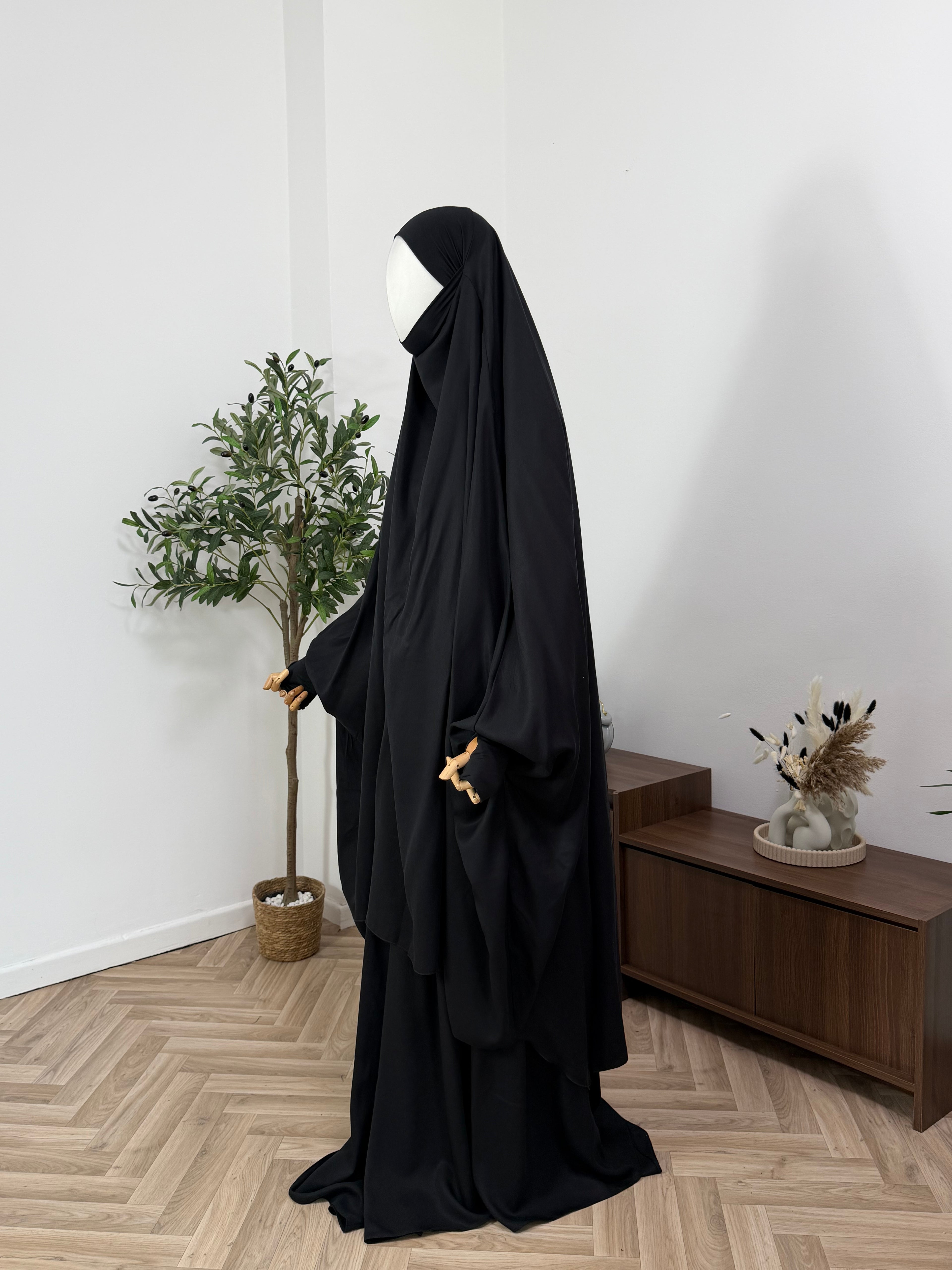 Jilbab aus Cupro-Tencel