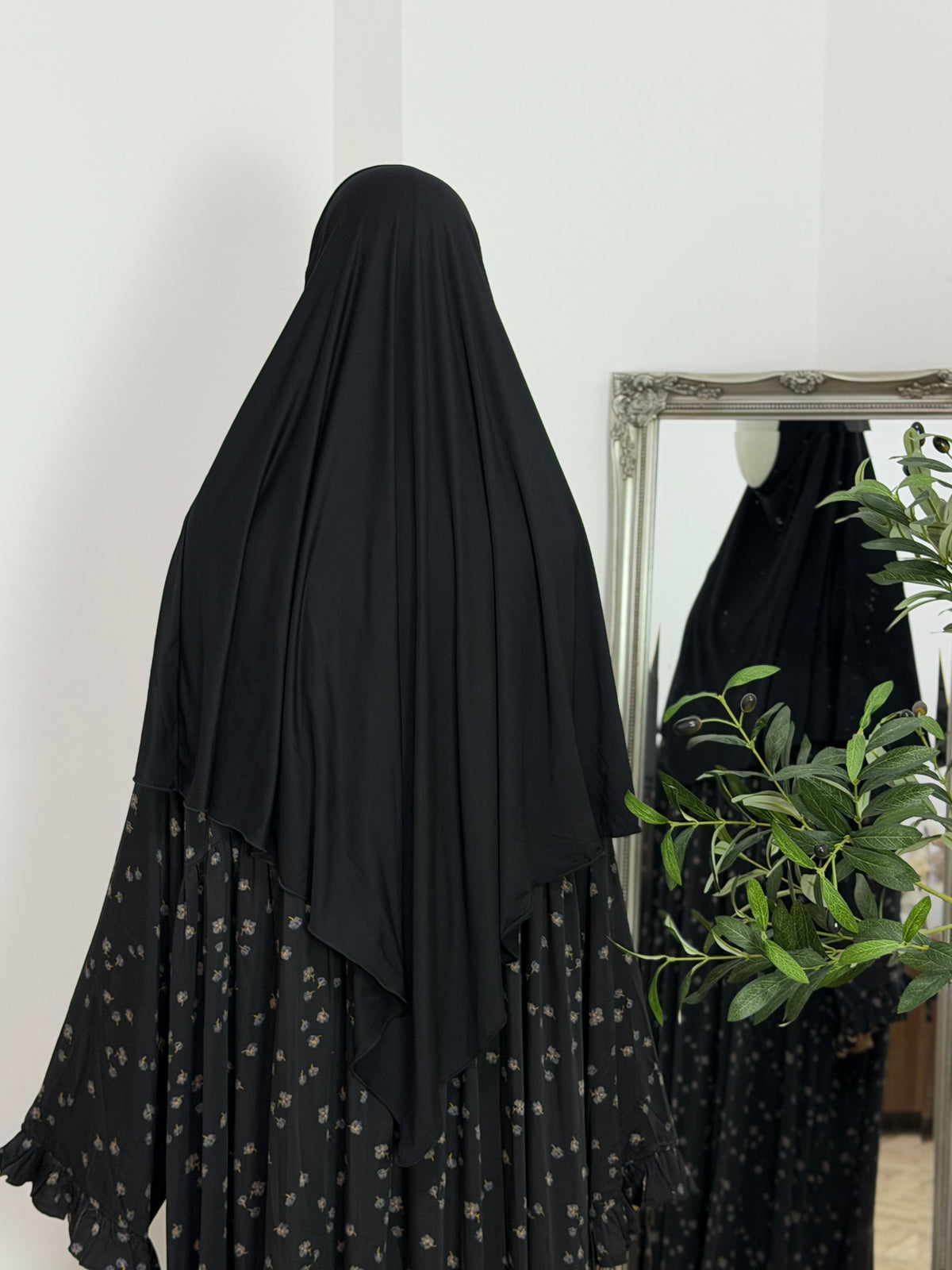 Khimar aus Baumwolljersey