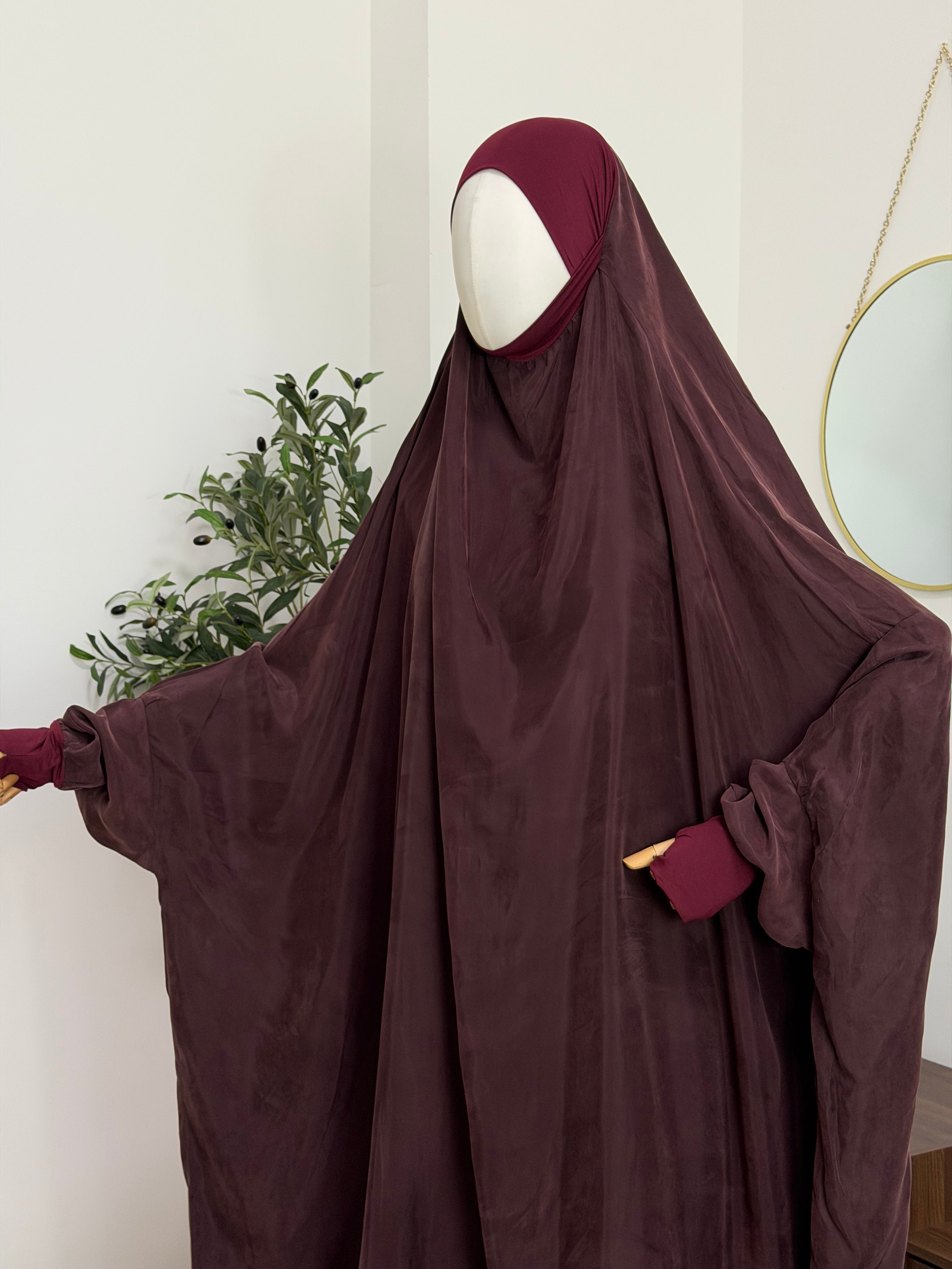 2-teiliger Jilbab aus Cupro