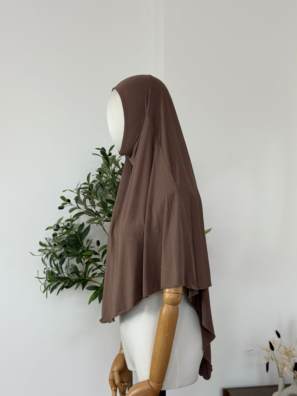 Khimar aus Baumwolljersey