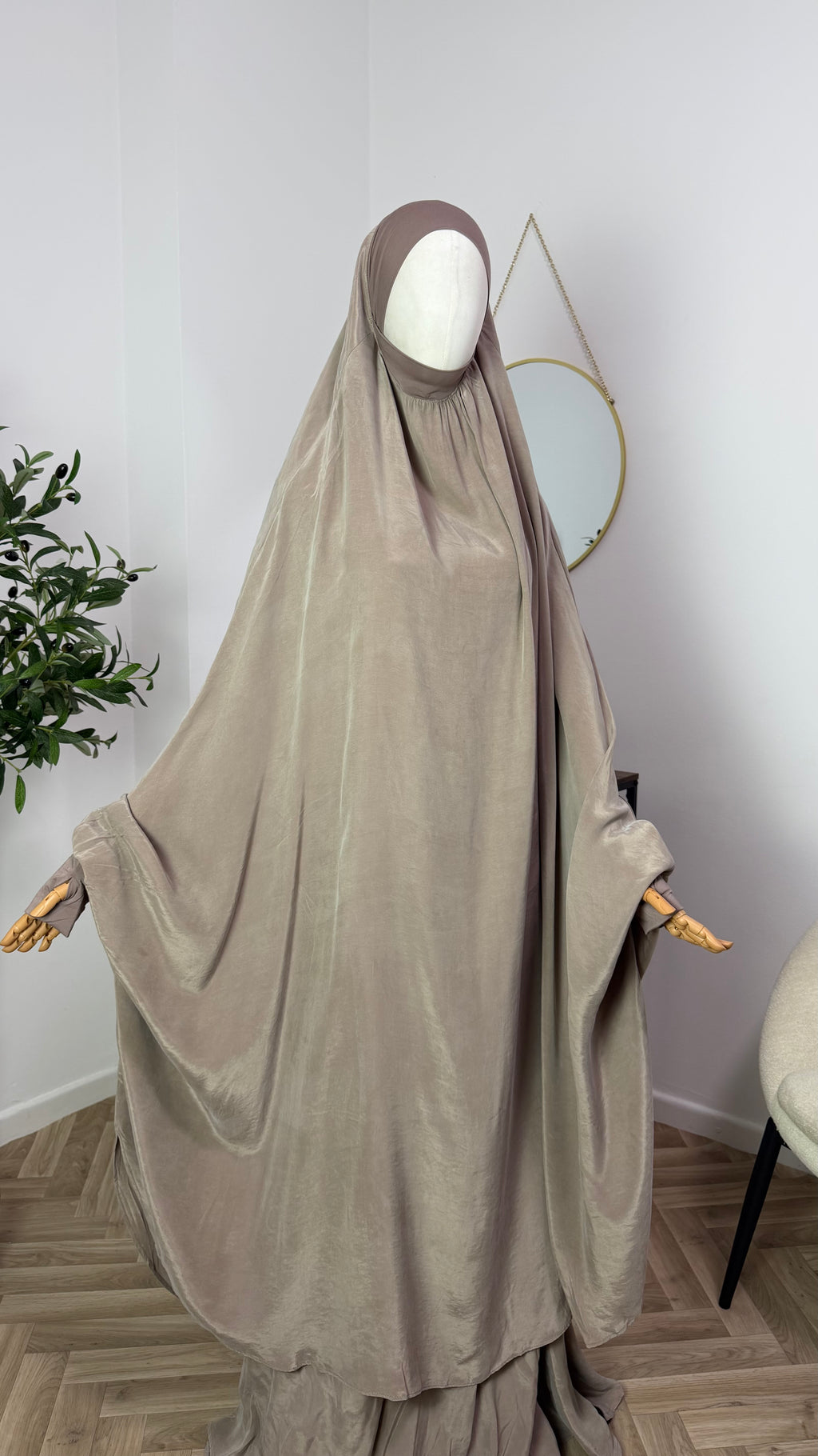 2-teiliger Jilbab aus Cupro