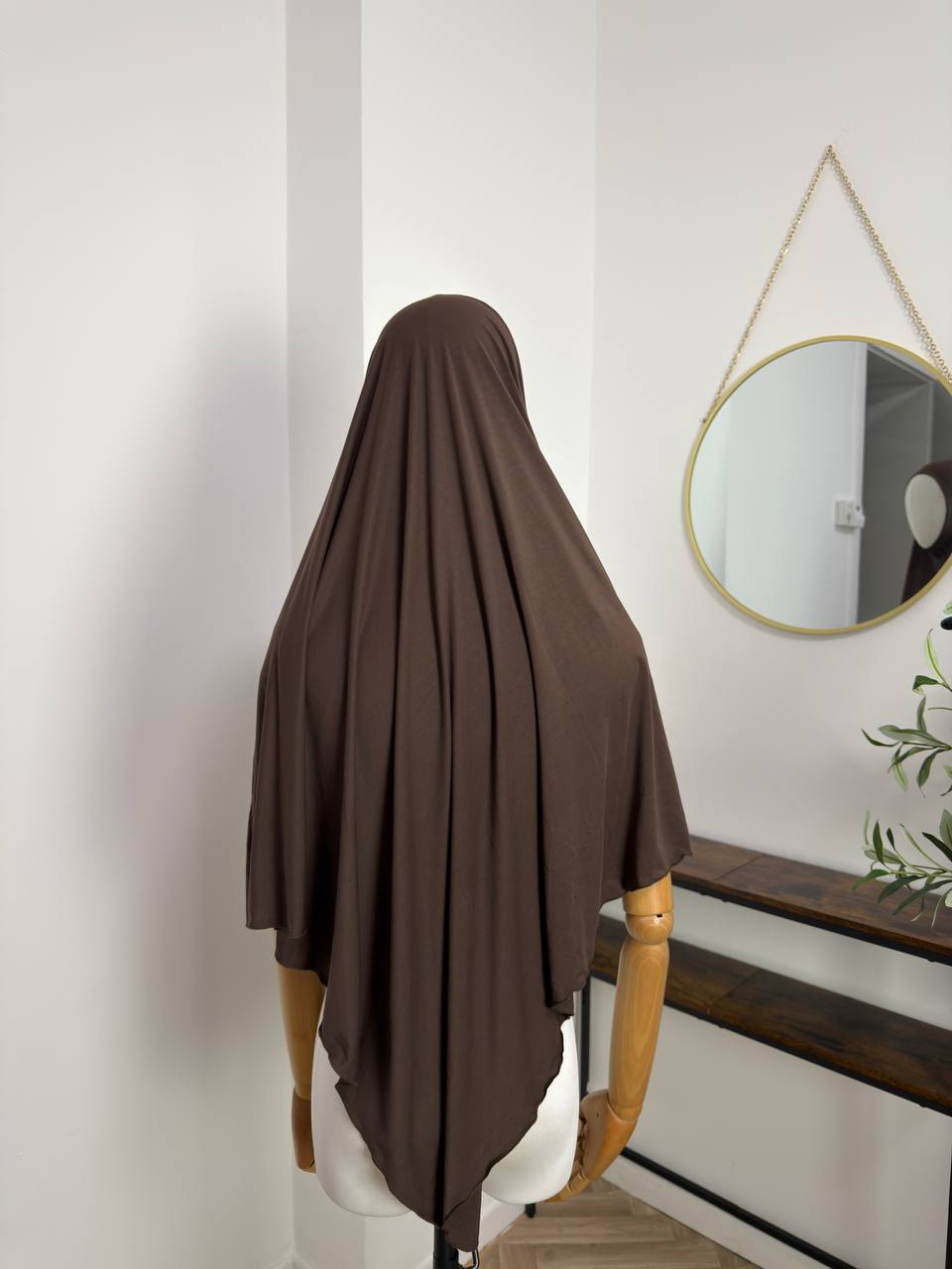 Khimar aus Baumwolljersey
