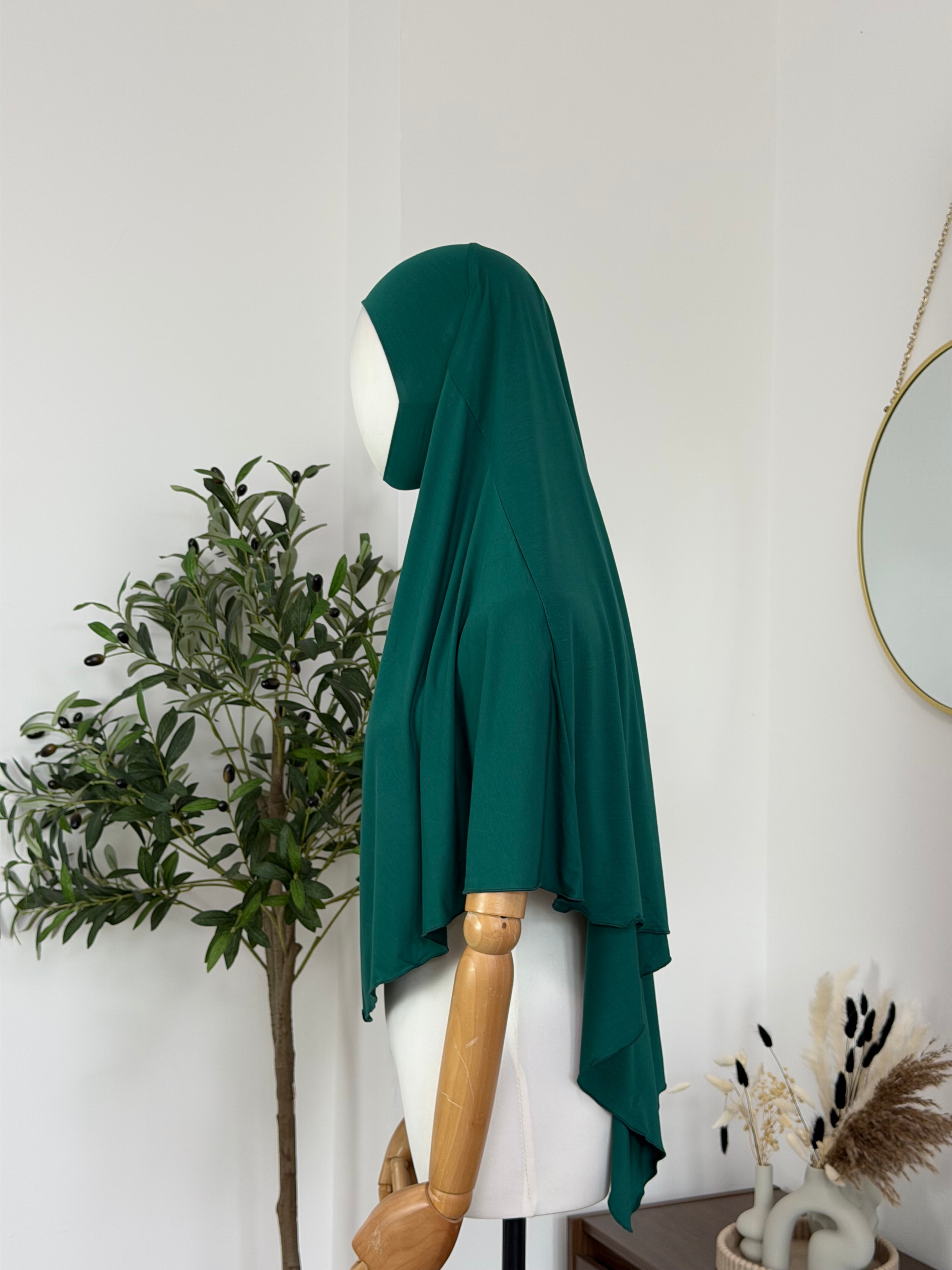 Khimar aus Baumwolljersey