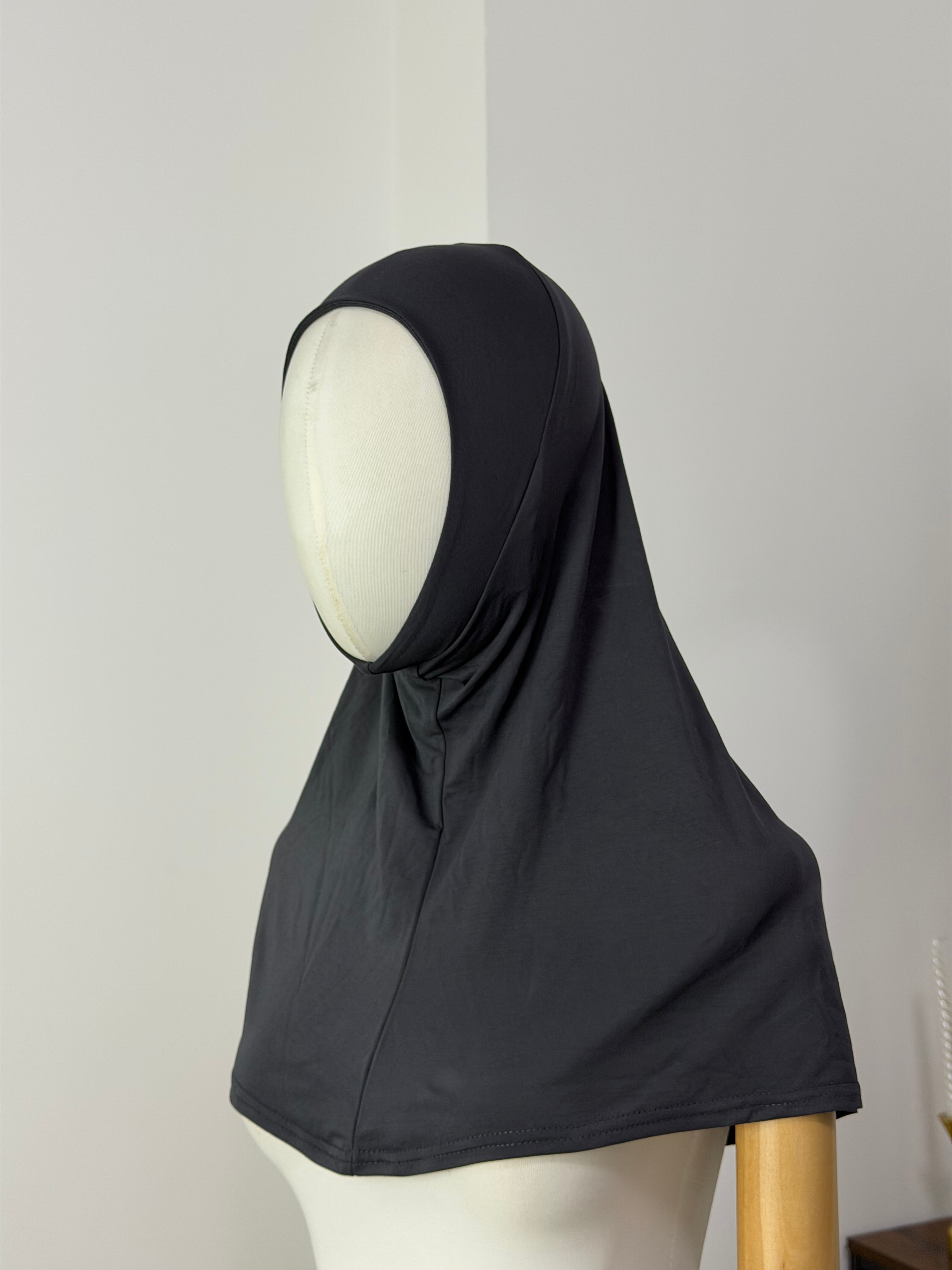 Schlauch-Unterhijab mit Hals- und Kinnbedeckung