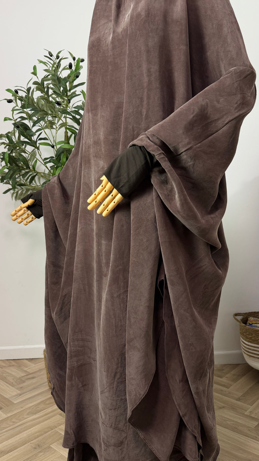 2-teiliger Jilbab aus Cupro