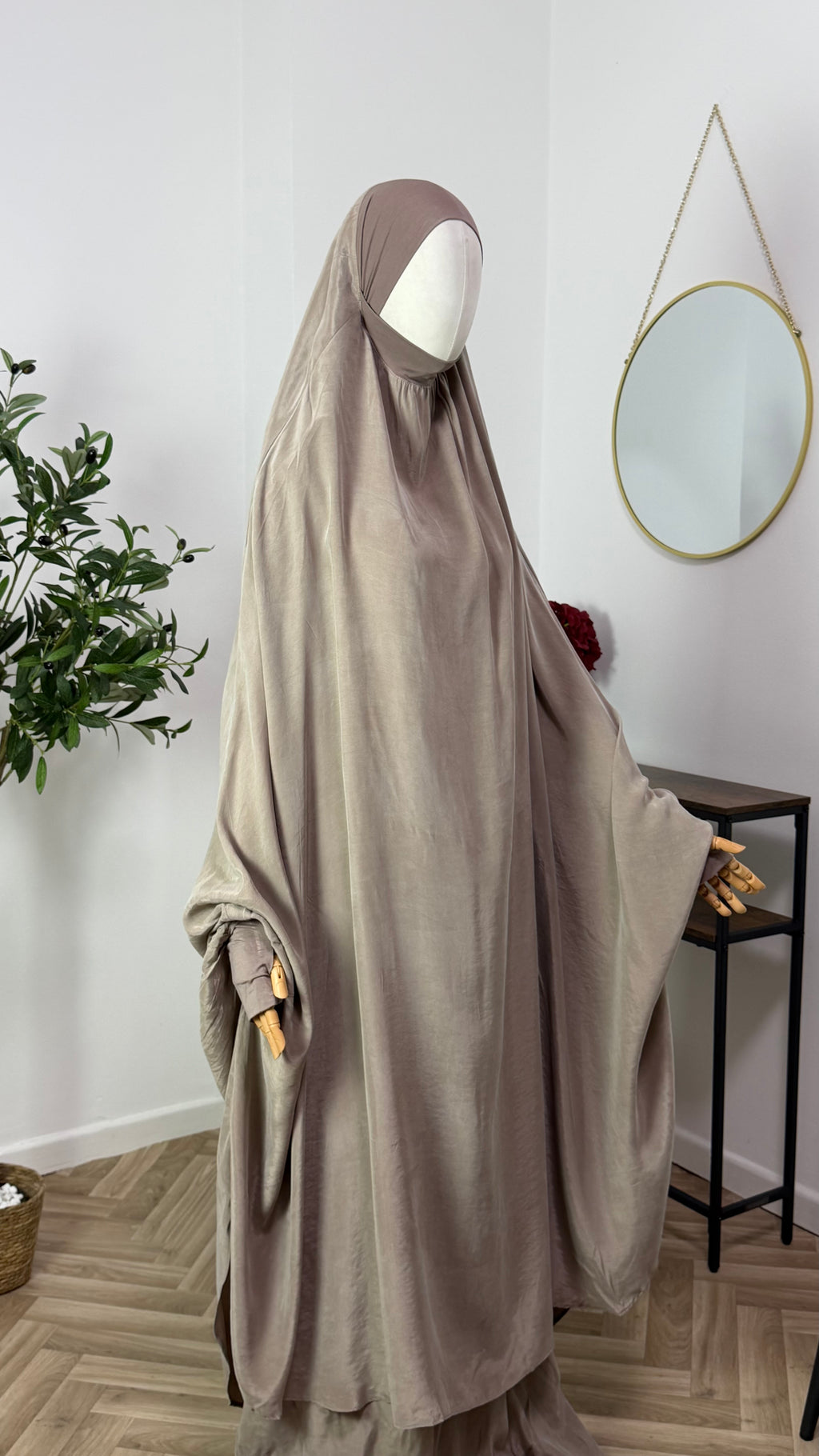 2-teiliger Jilbab aus Cupro