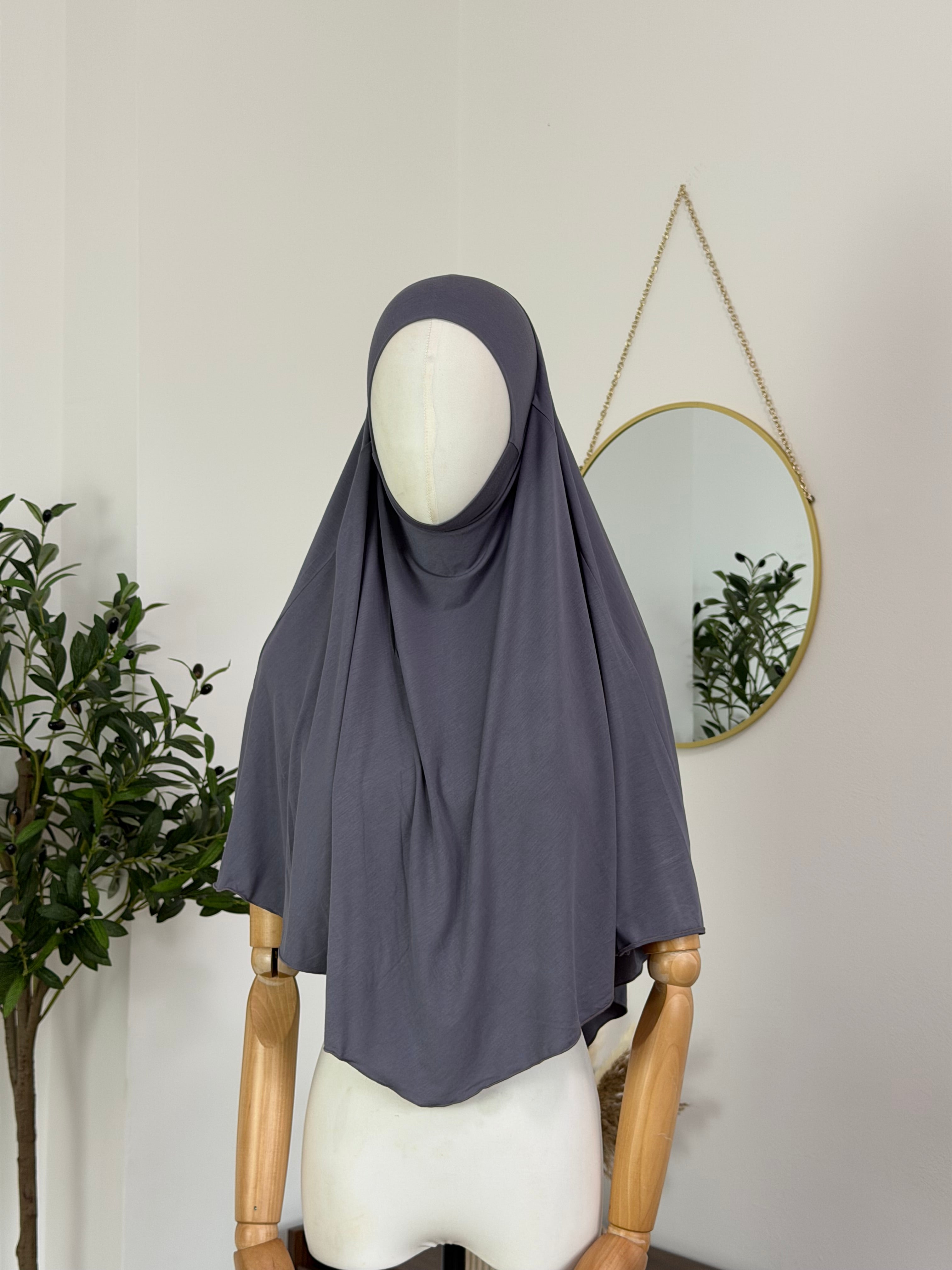Khimar aus Baumwolljersey