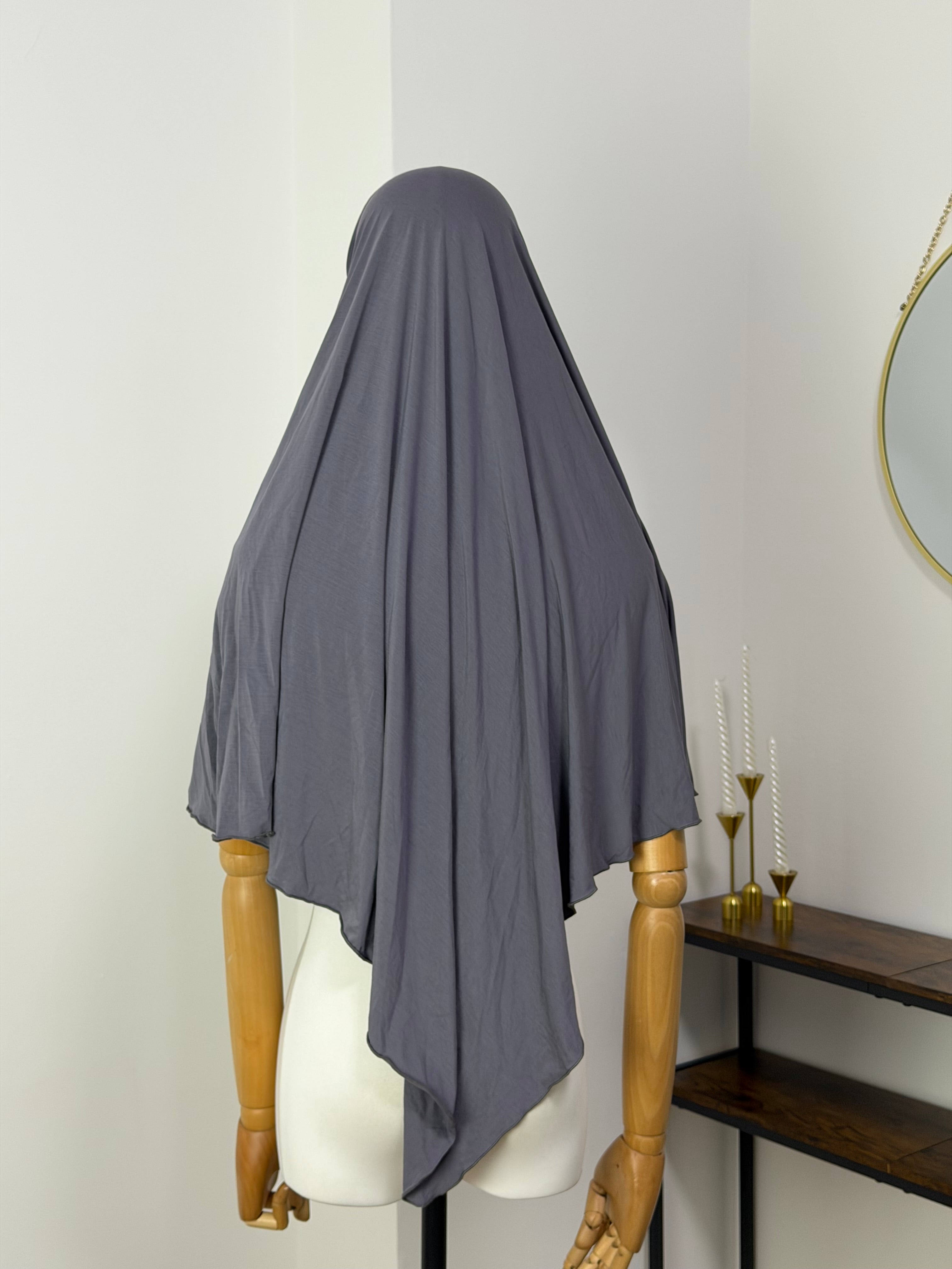 Khimar aus Baumwolljersey