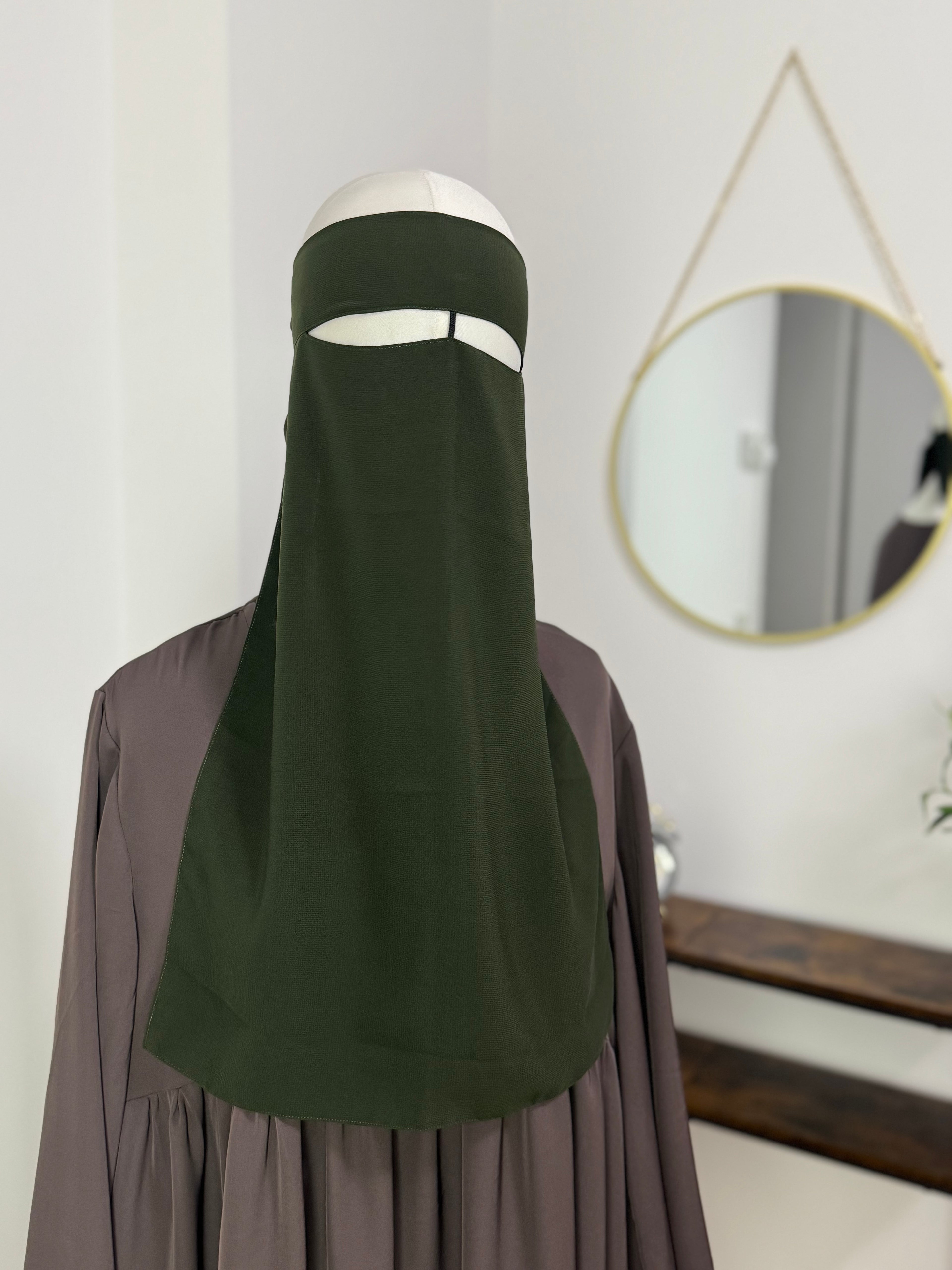 Niqab einlagig