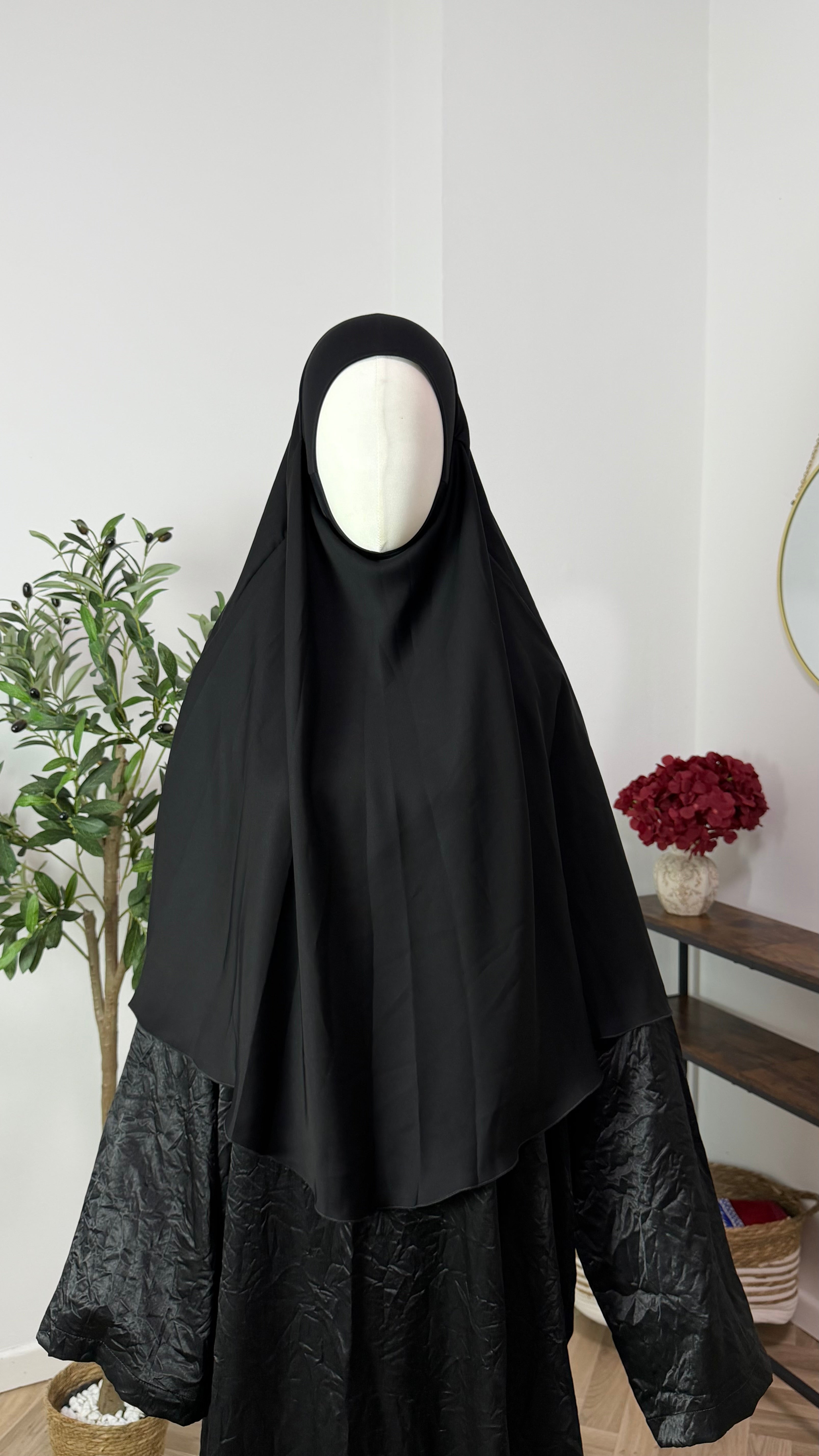 Khimar mit integriertem Untertuch