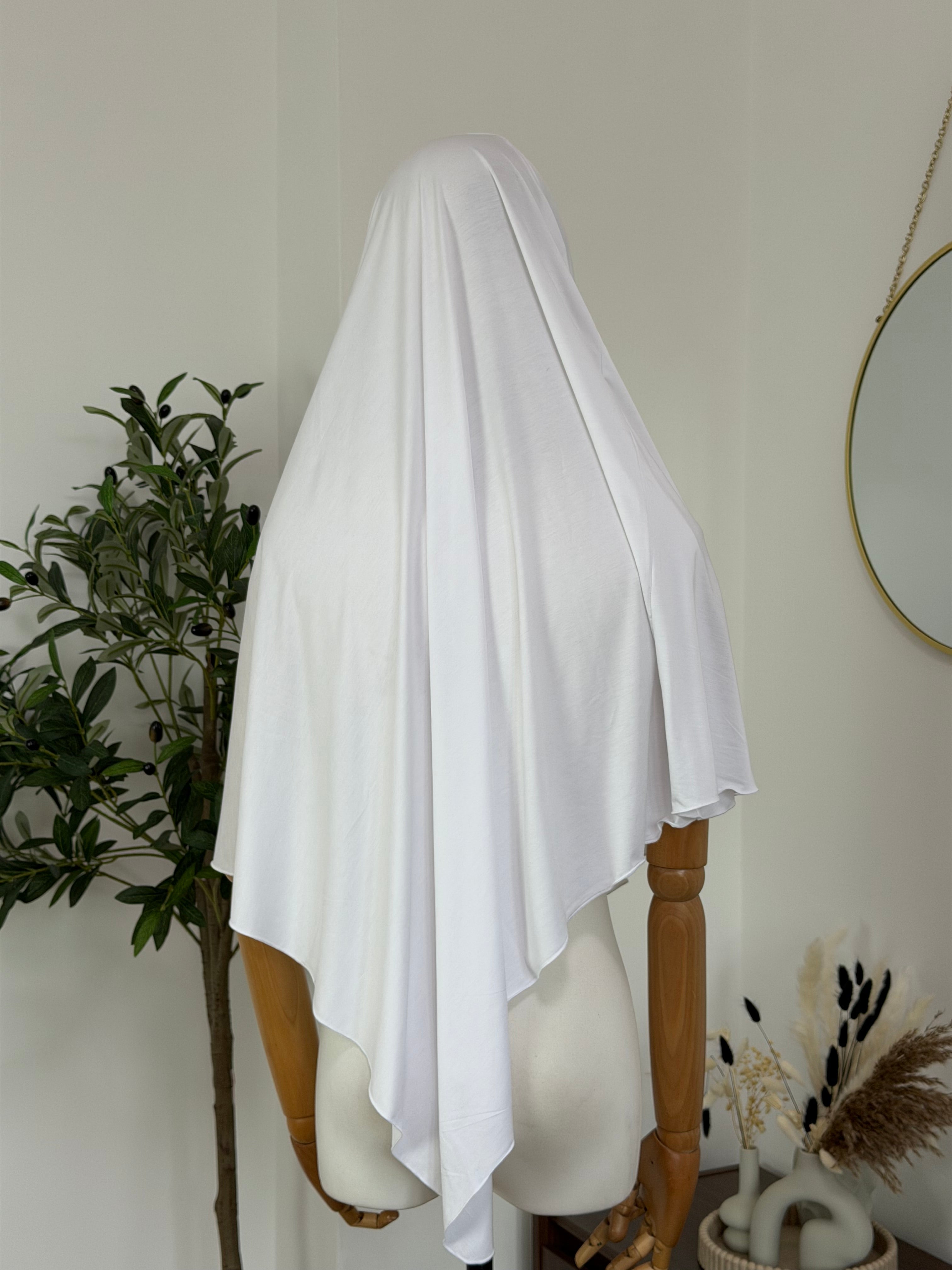 Khimar aus Baumwolljersey