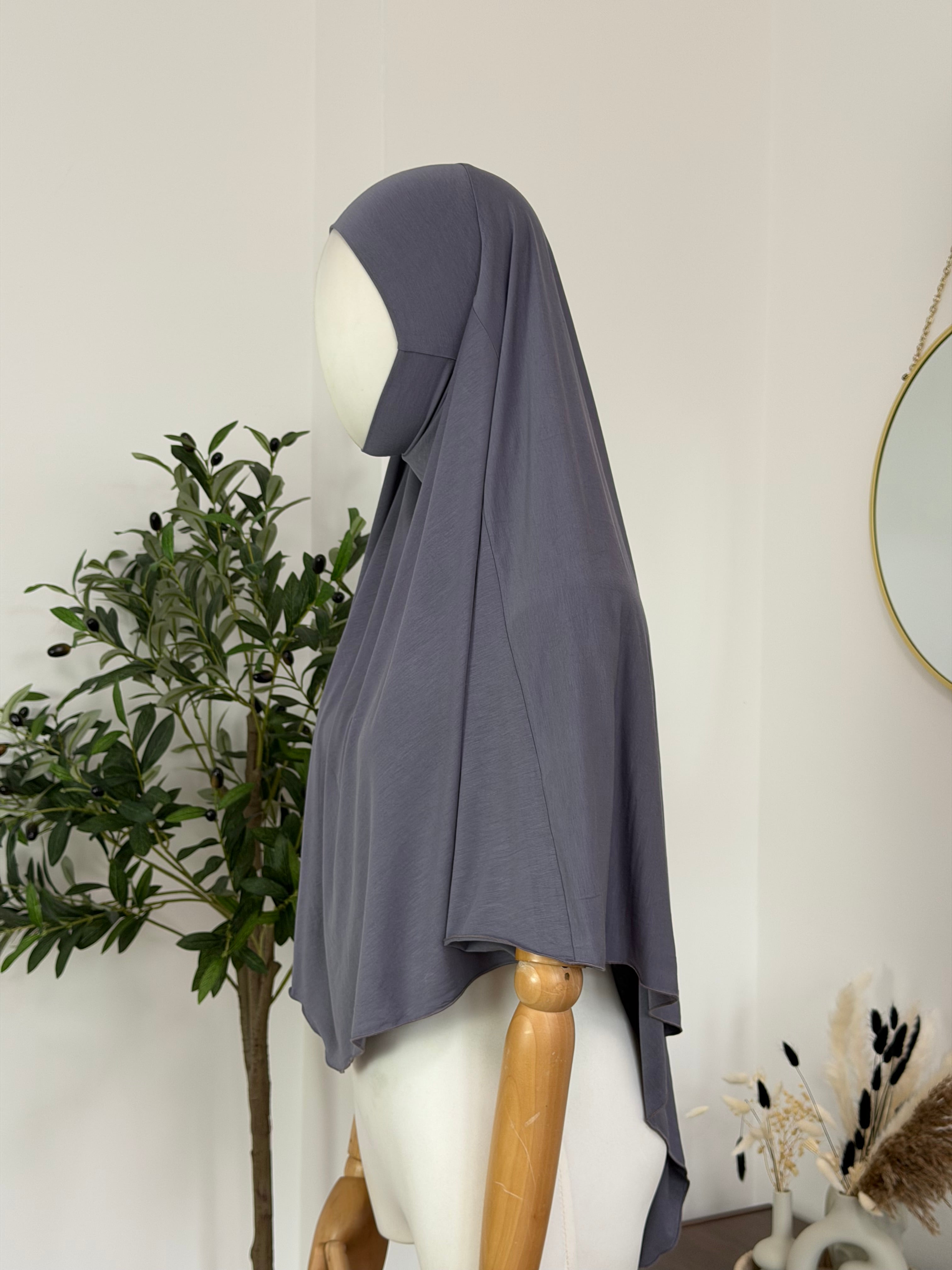 Khimar aus Baumwolljersey