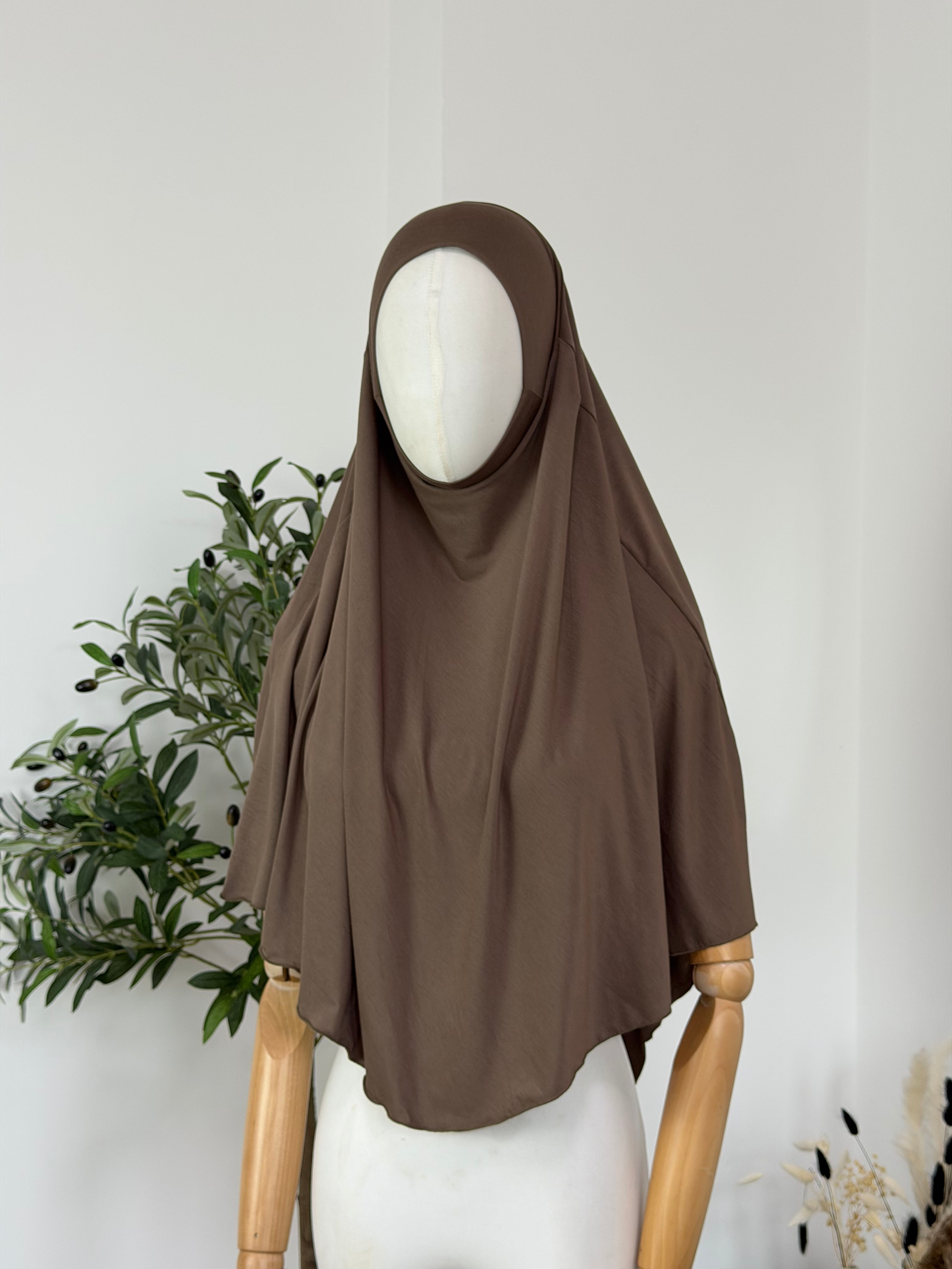 Khimar aus Baumwolljersey