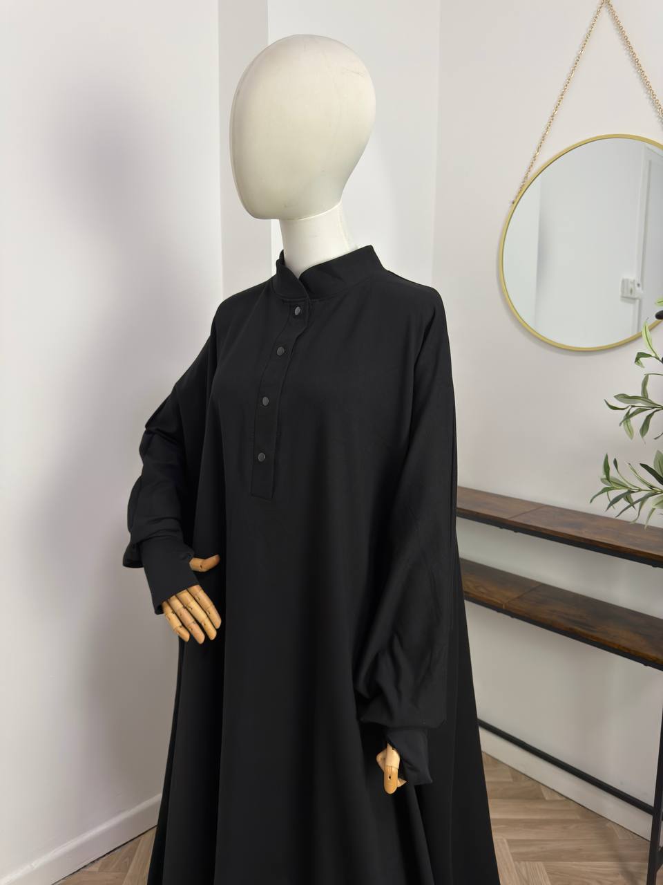 Farasha Abaya aus Sommersweat