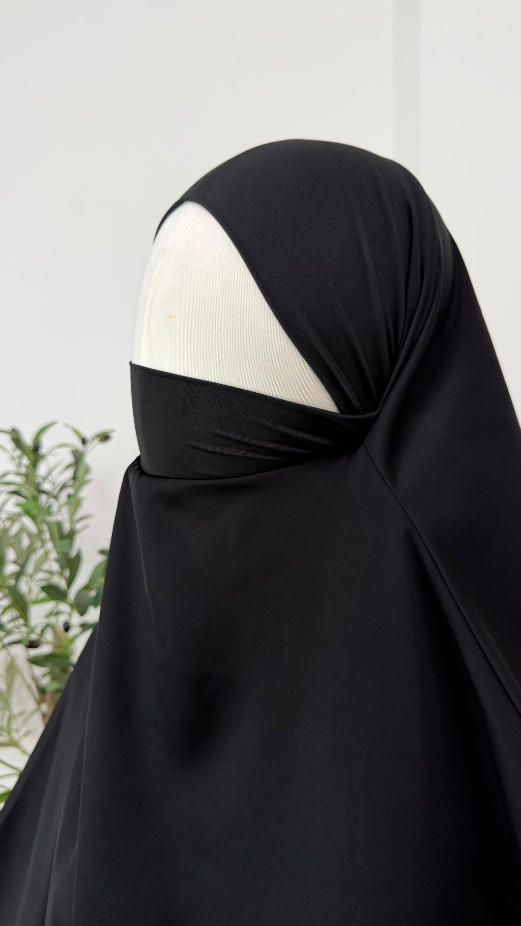 Jilbab 2-teilig aus Abaya Seide