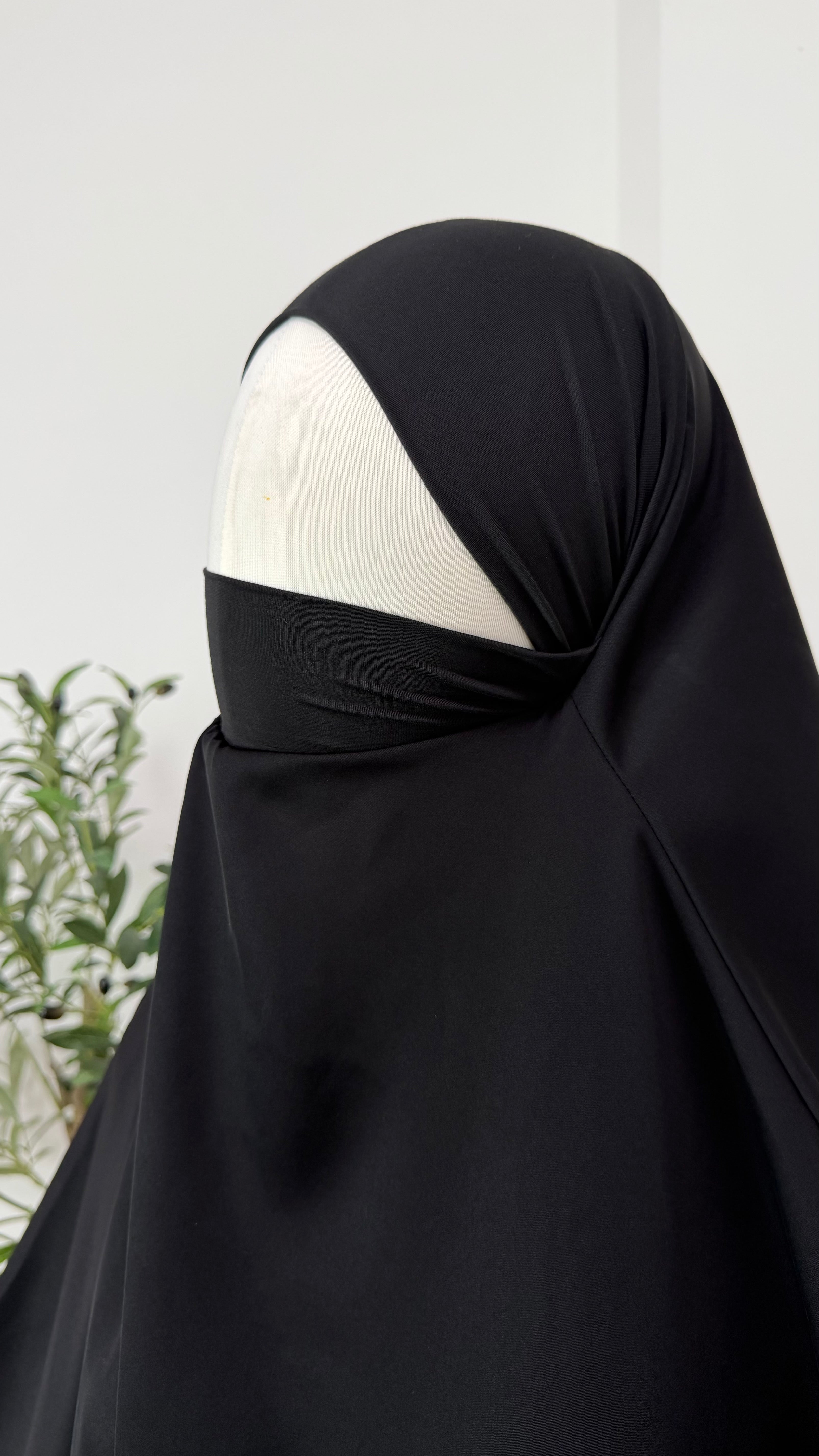Jilbab 2-teilig aus Abaya Seide