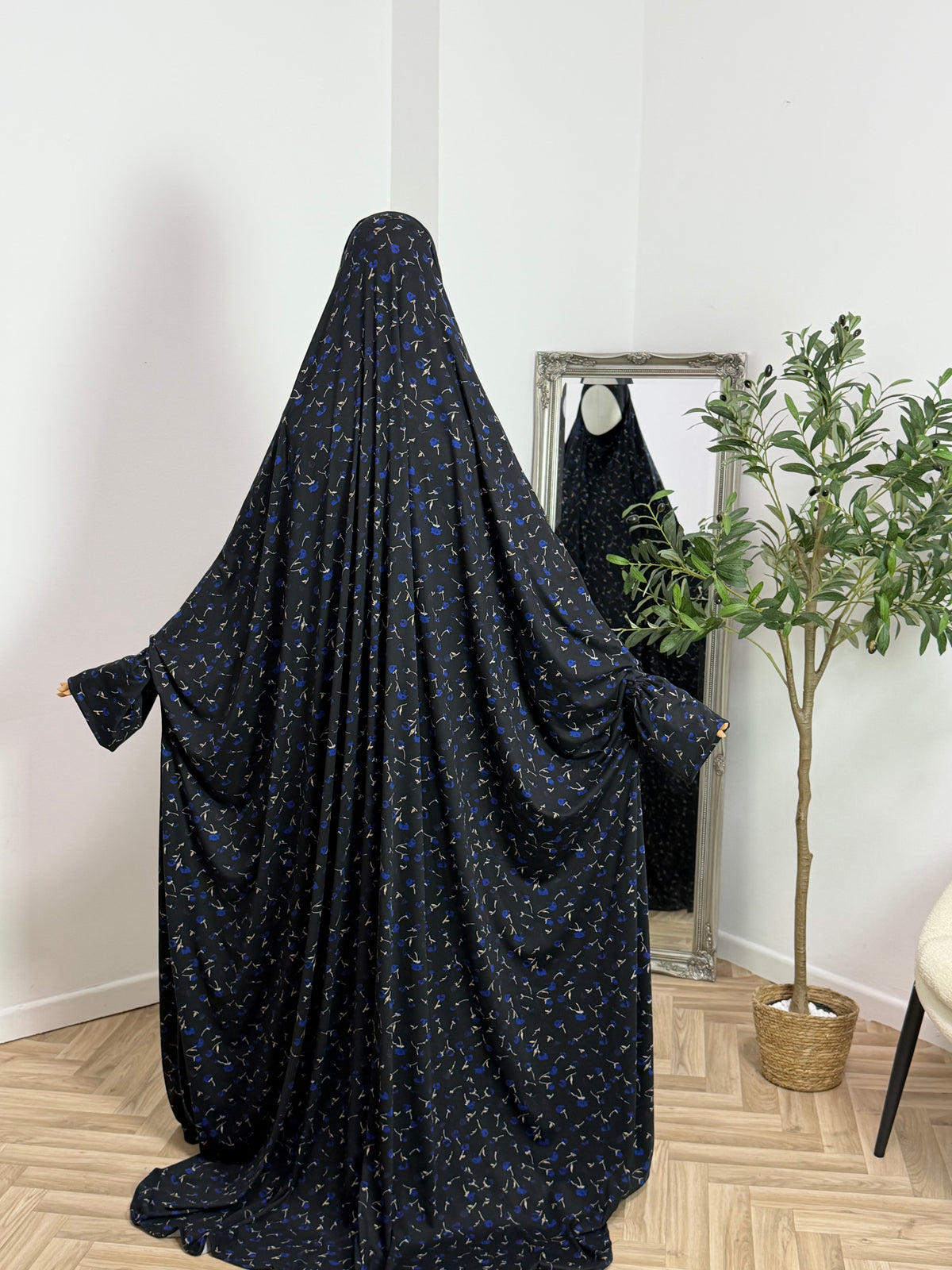 Prayer jilbab made of bamboo viscose