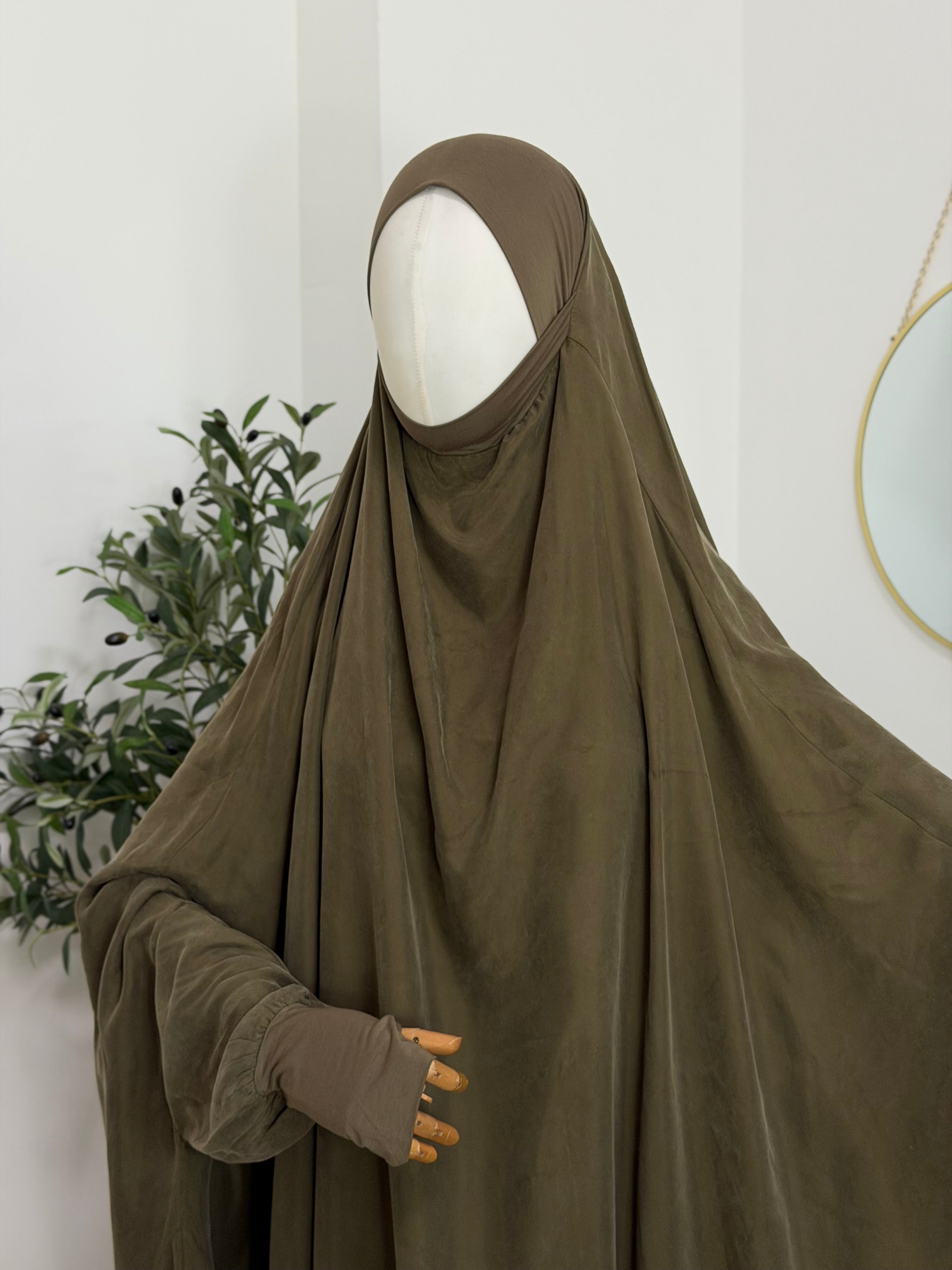 2-teiliger Jilbab aus Cupro