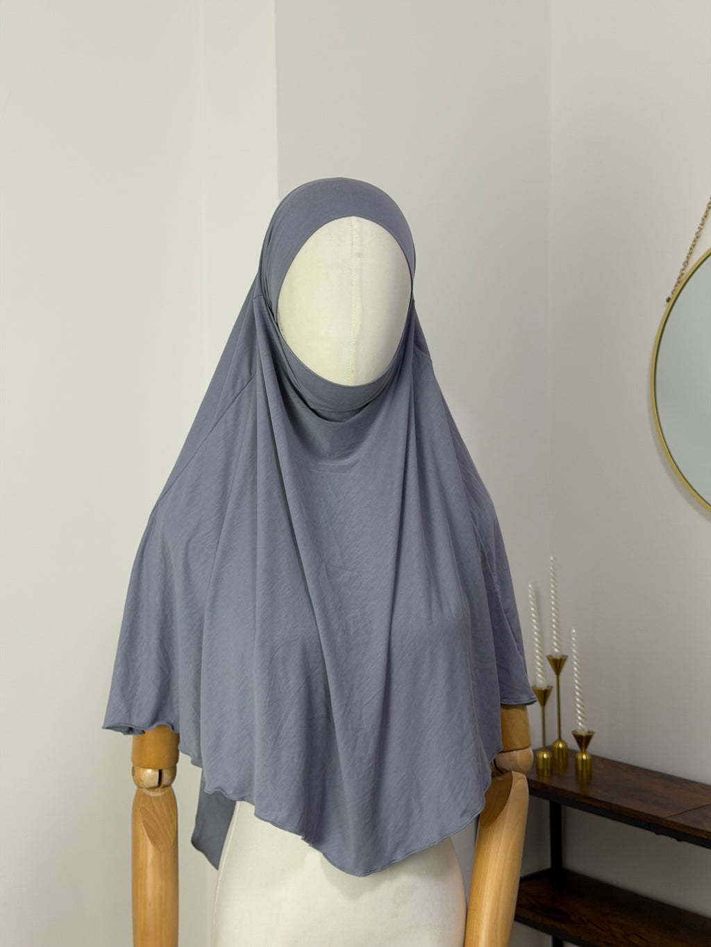 Khimar aus Baumwolljersey