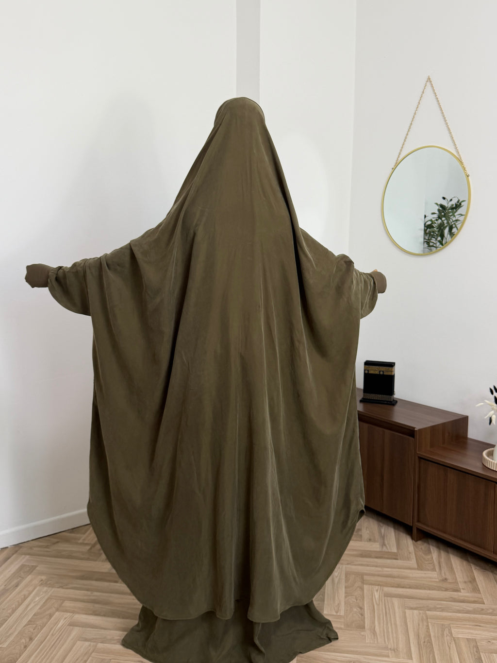 2-teiliger Jilbab aus Cupro