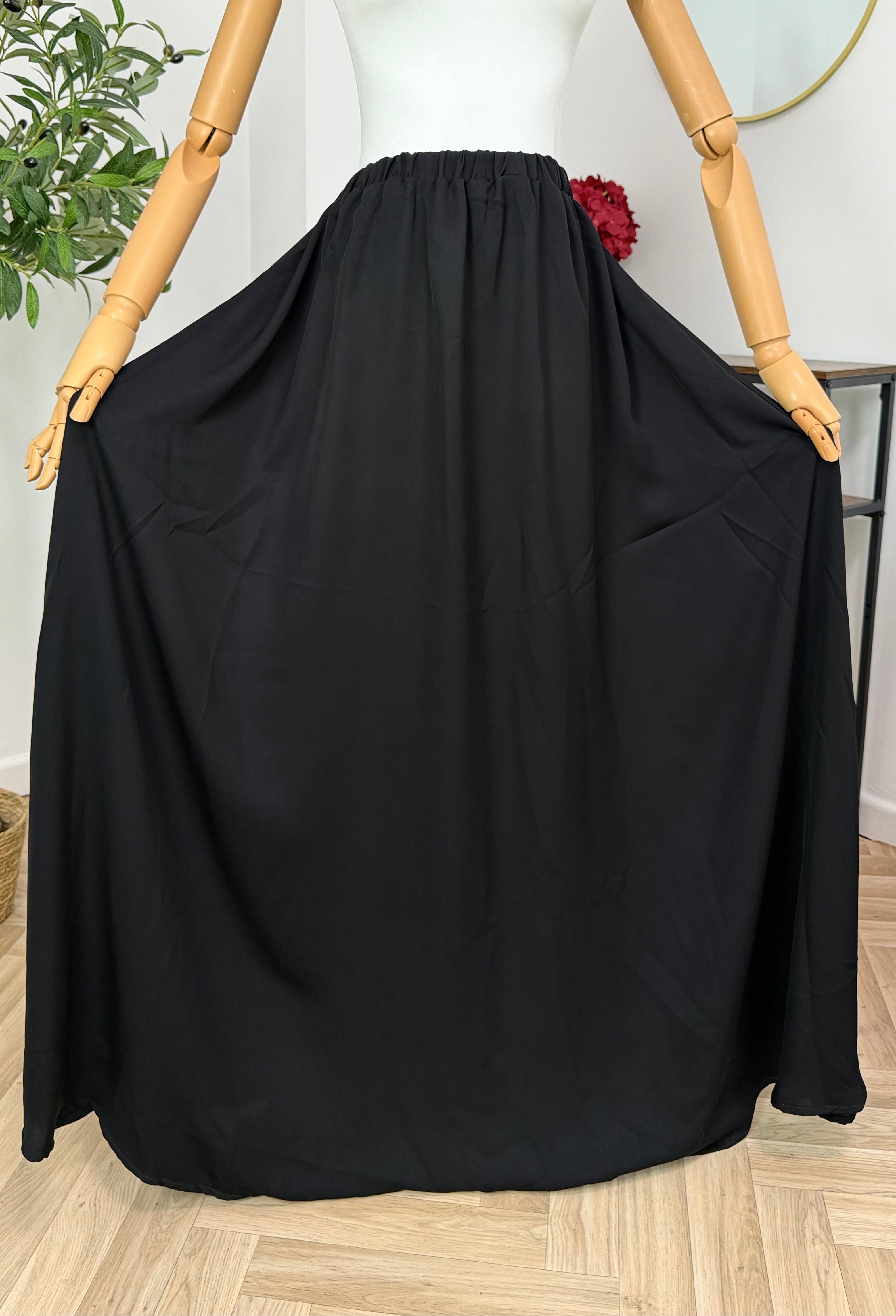 Jilbab 2-teilig aus Abaya Seide