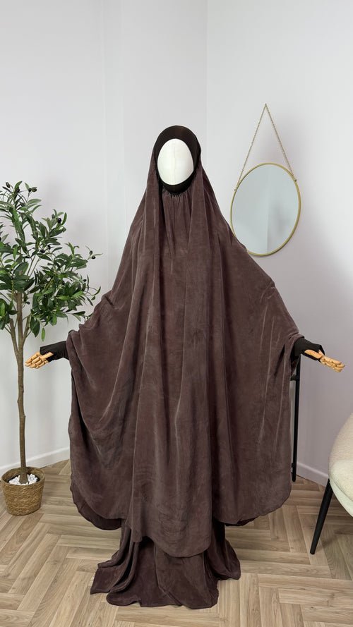 2-teiliger Jilbab aus Cupro