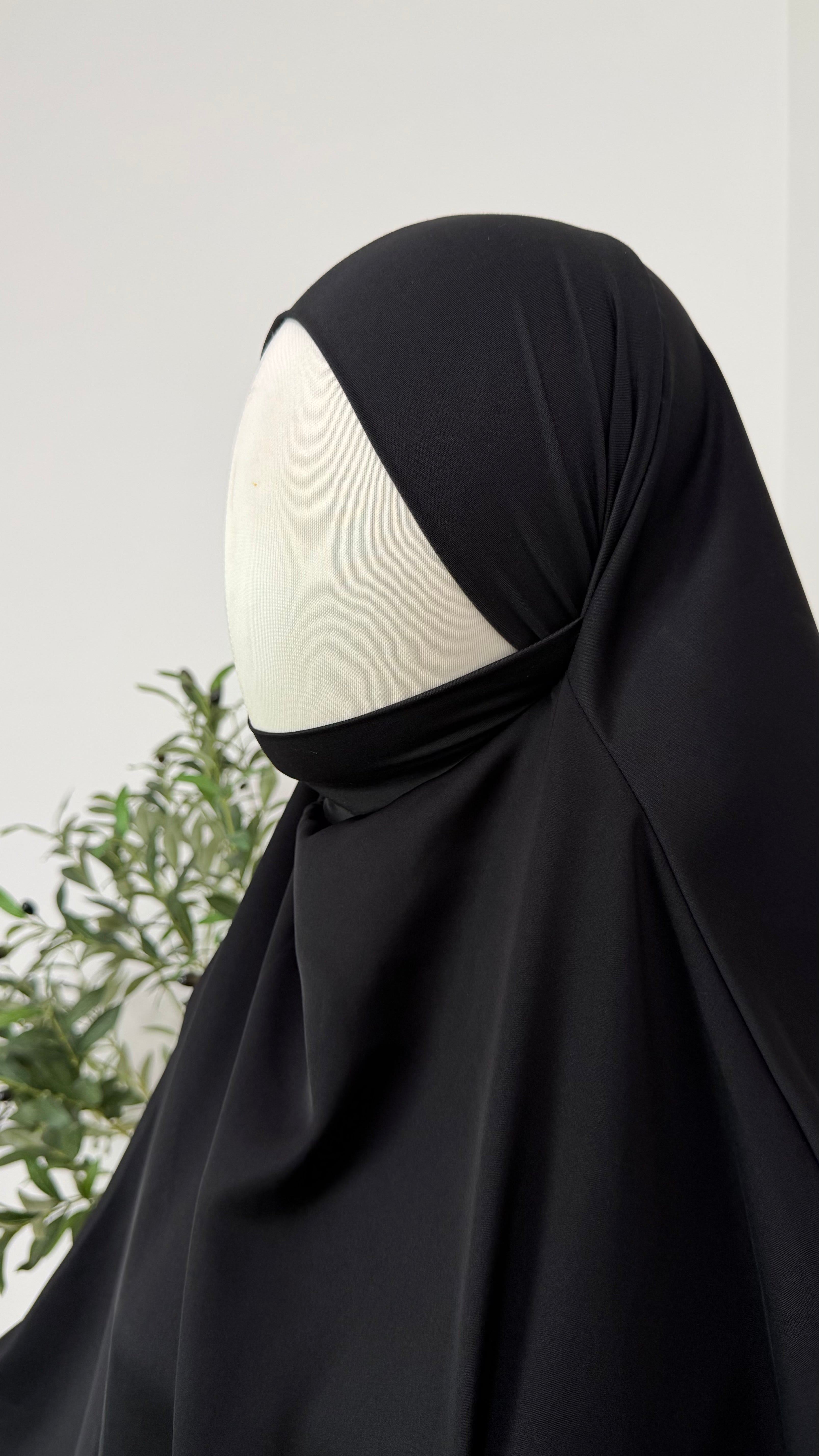 Jilbab 2-teilig aus Abaya Seide