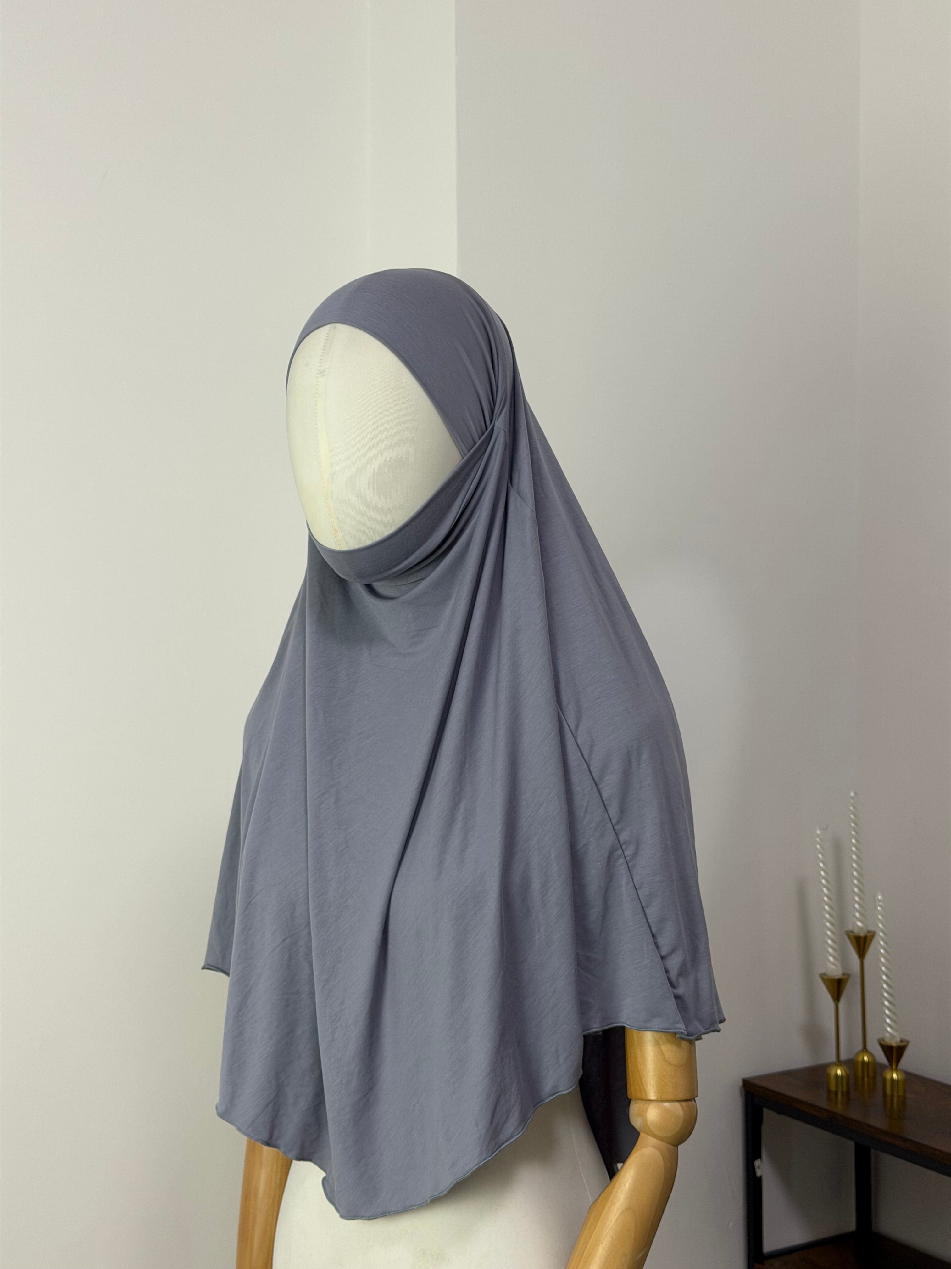 Khimar aus Baumwolljersey