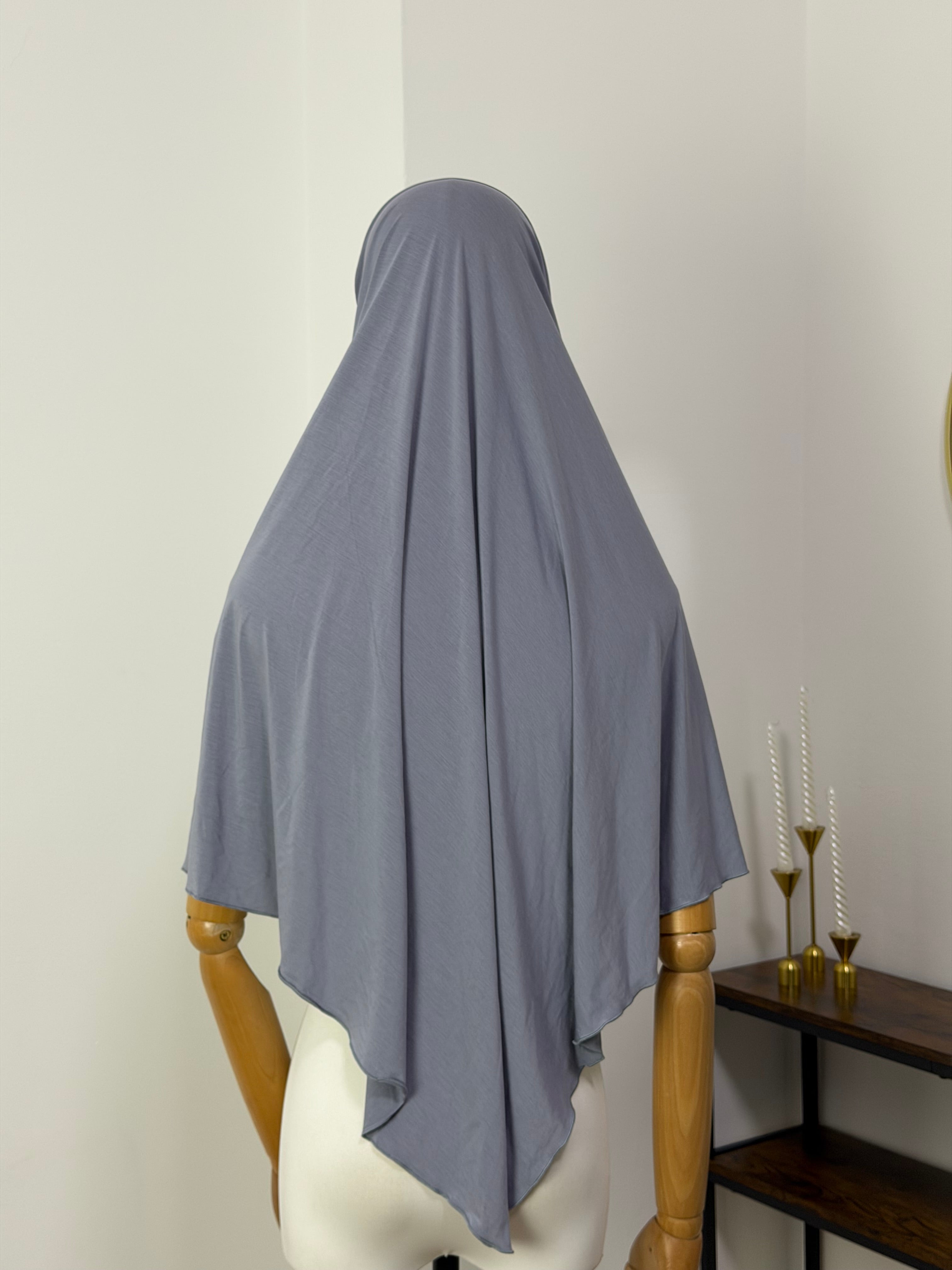 Khimar aus Baumwolljersey
