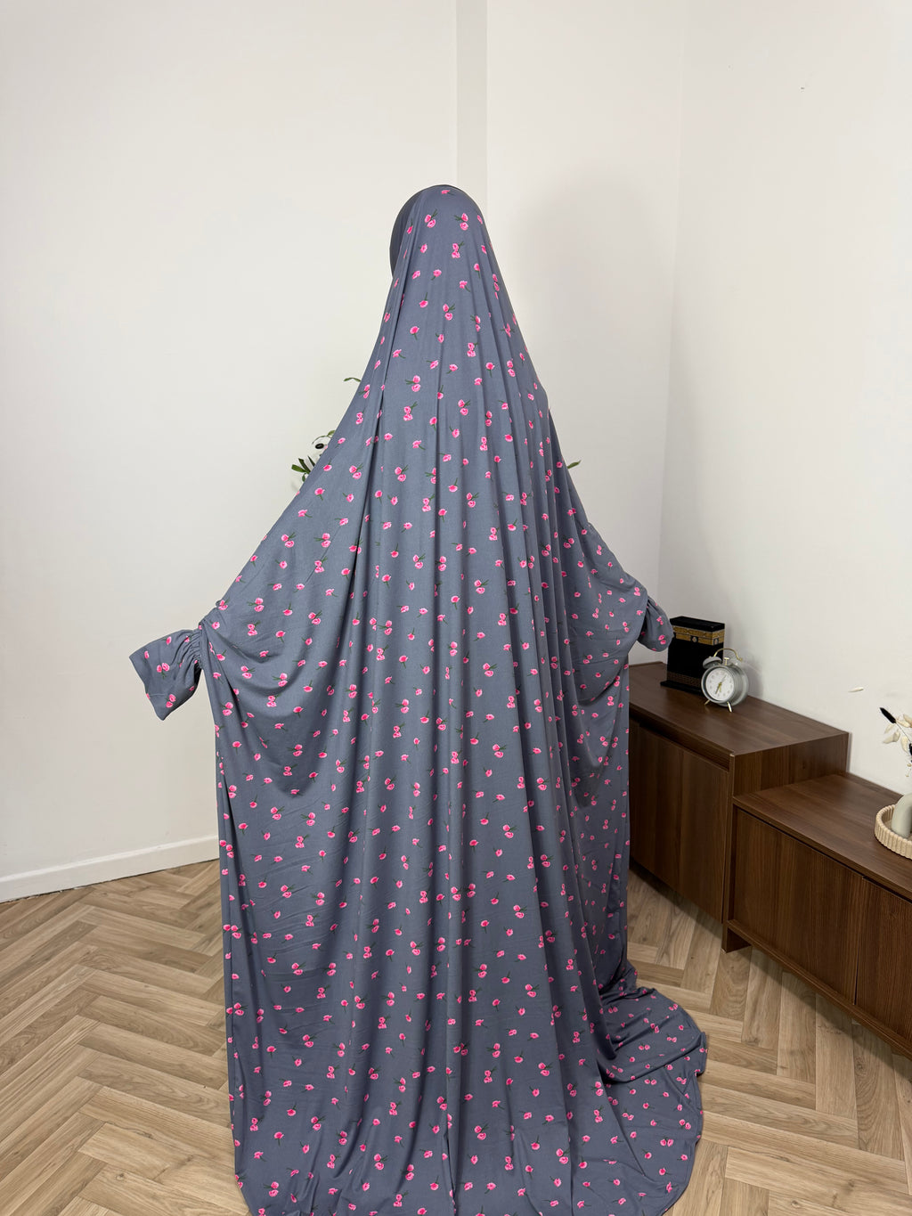 Prayer jilbab made of bamboo viscose
