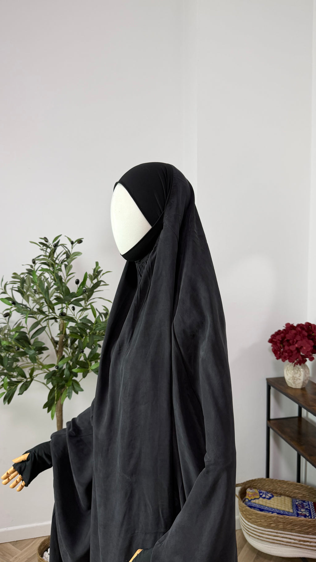 2-teiliger Jilbab aus Cupro