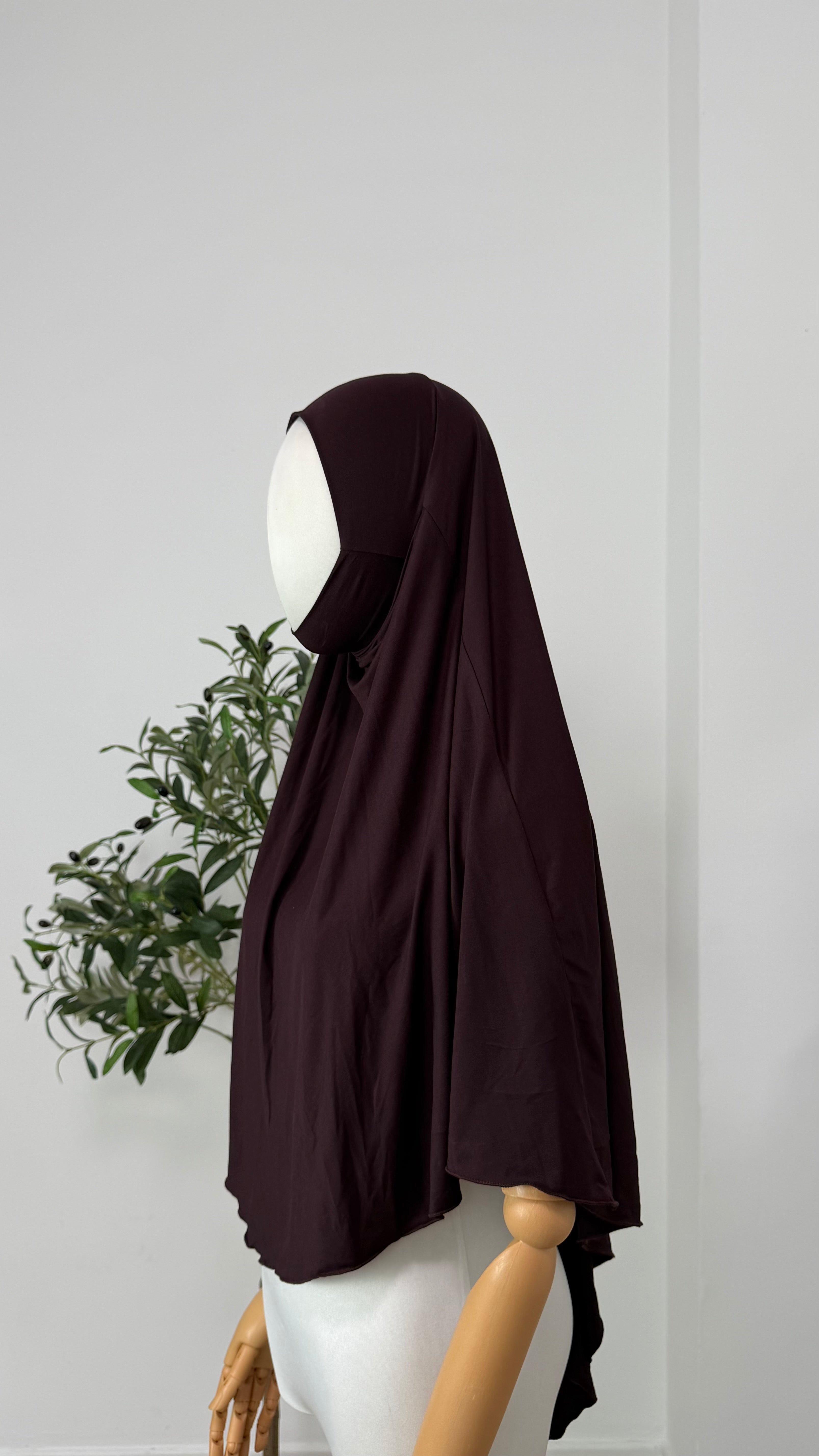 Khimar made of cotton jersey